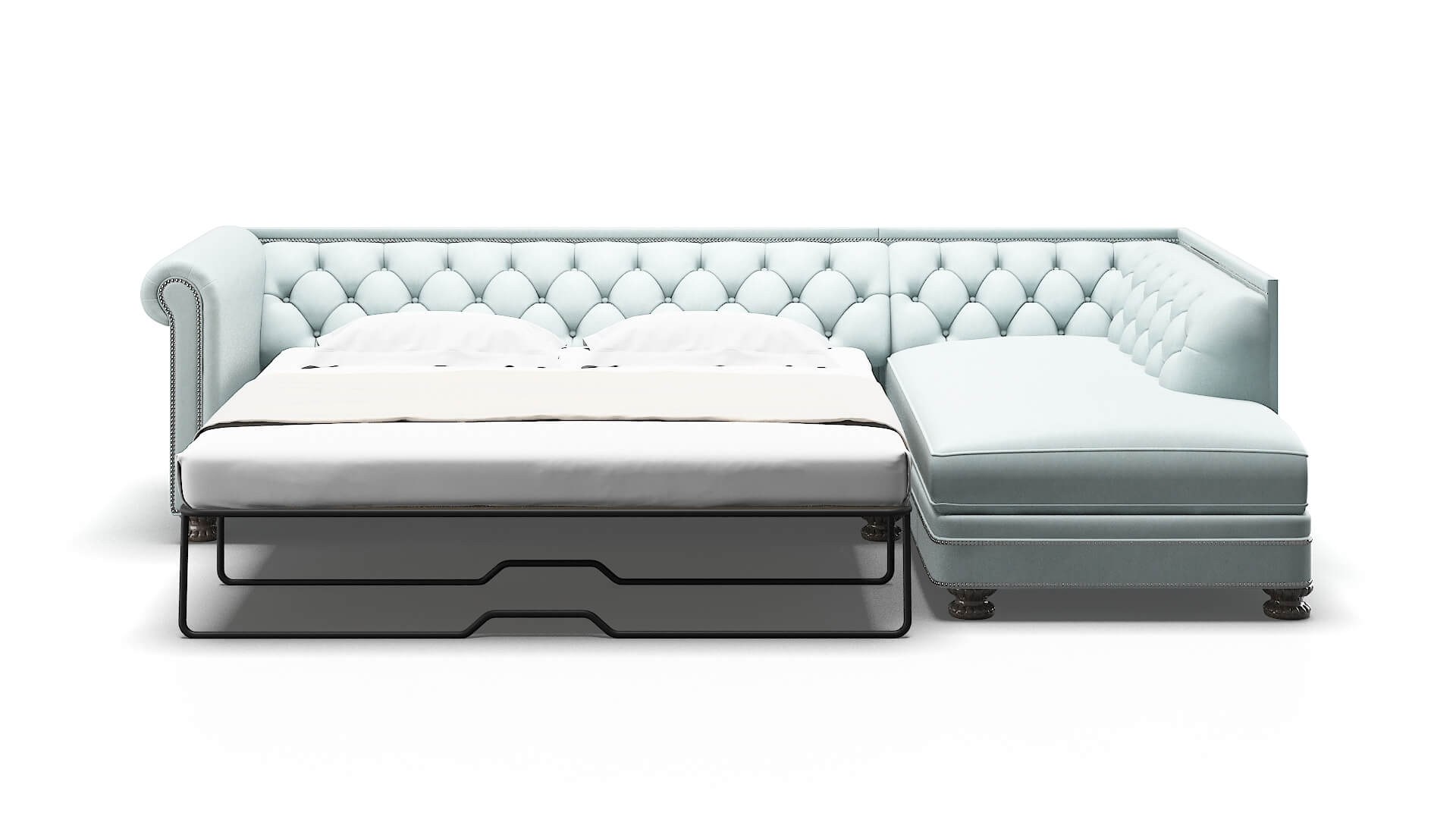 Athens Bella Skylight Panel Sleeper Espresso legs 1