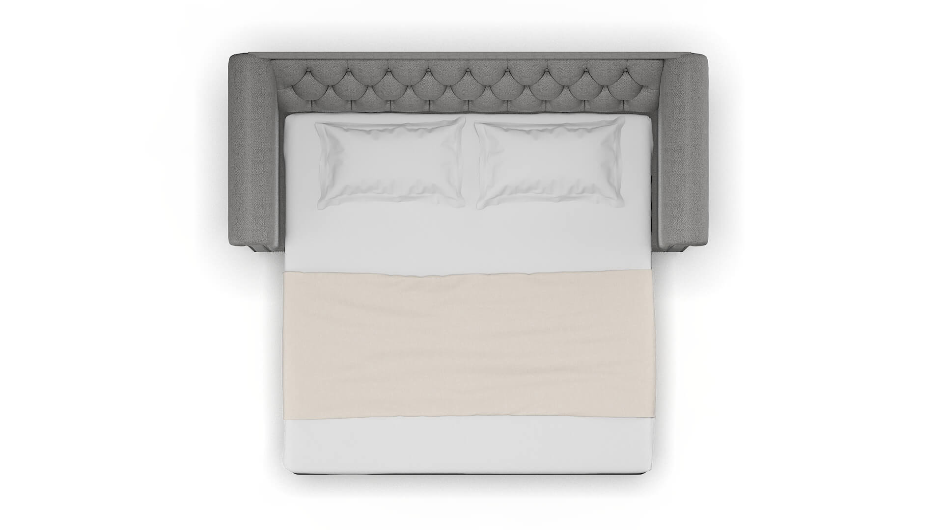 Athens Catalina Steel Sofa Sleeper Espresso legs 3