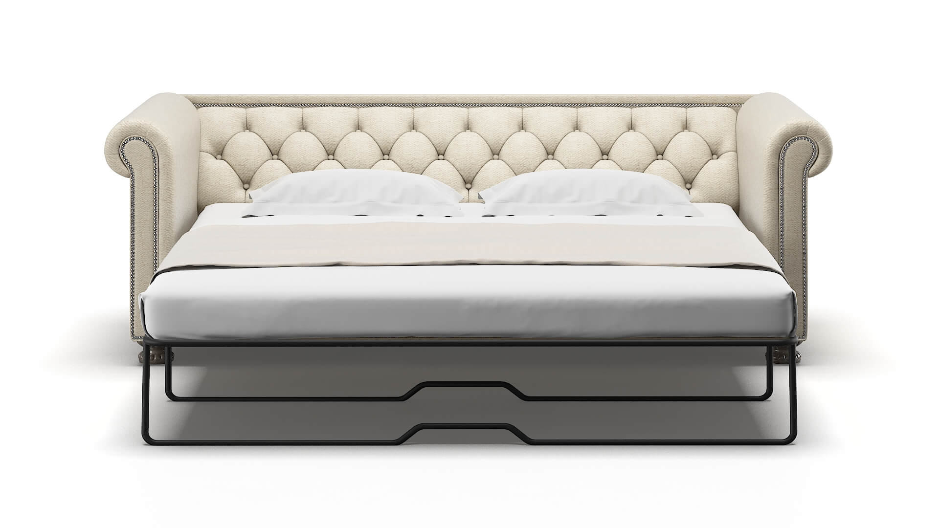 Athens Catalina Wheat Sofa Sleeper Espresso legs 1