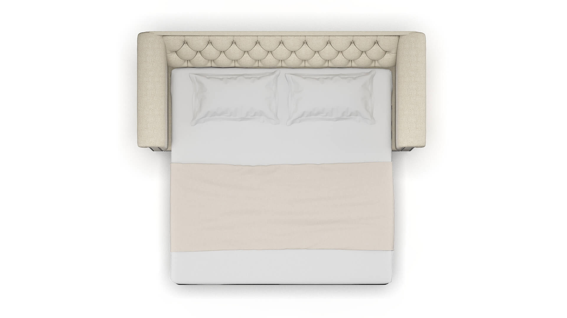 Athens Catalina Wheat Sofa Sleeper Espresso legs 3