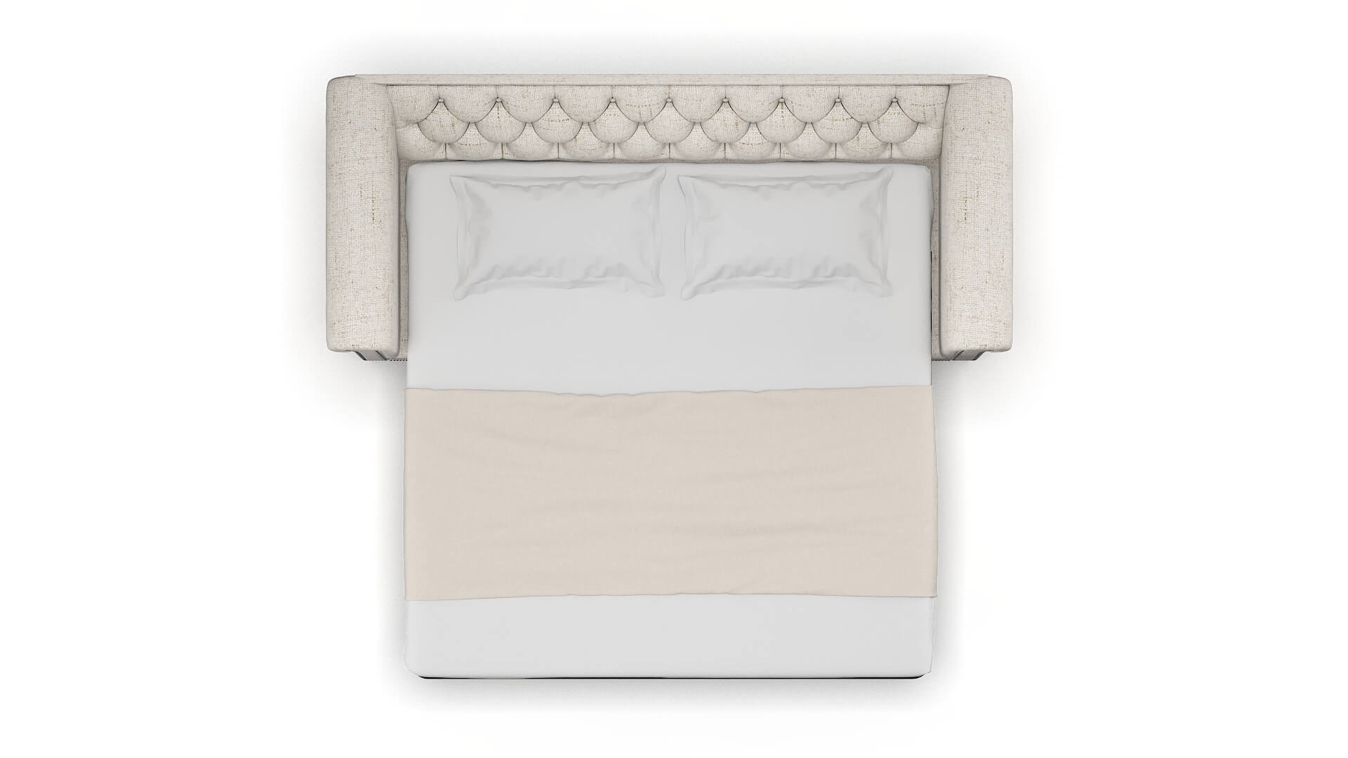 Athens Derby Taupe Sofa Sleeper Espresso legs 3