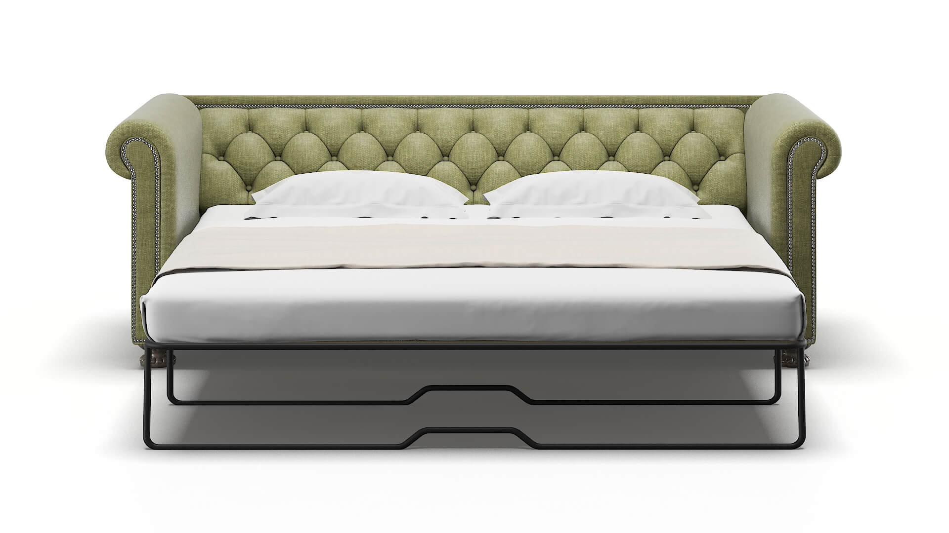 Athens Dream_d Forest Sofa Sleeper Espresso legs 1