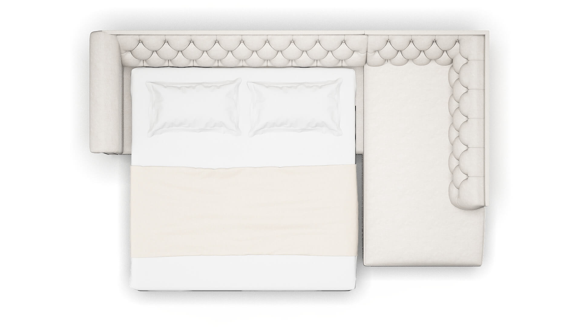 Athens Dream_d Stone Panel Sleeper Espresso legs 3