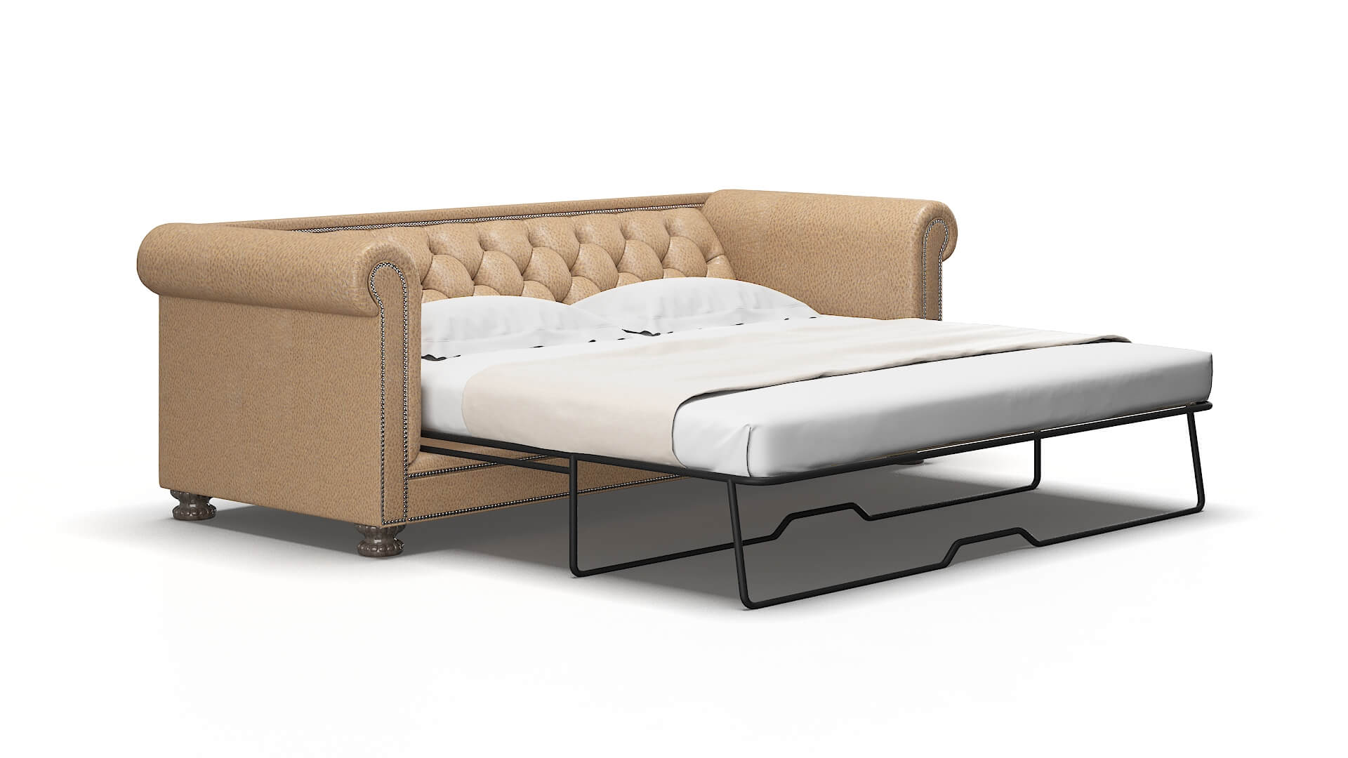 Athens Ford Dune Sofa Sleeper Espresso legs 2