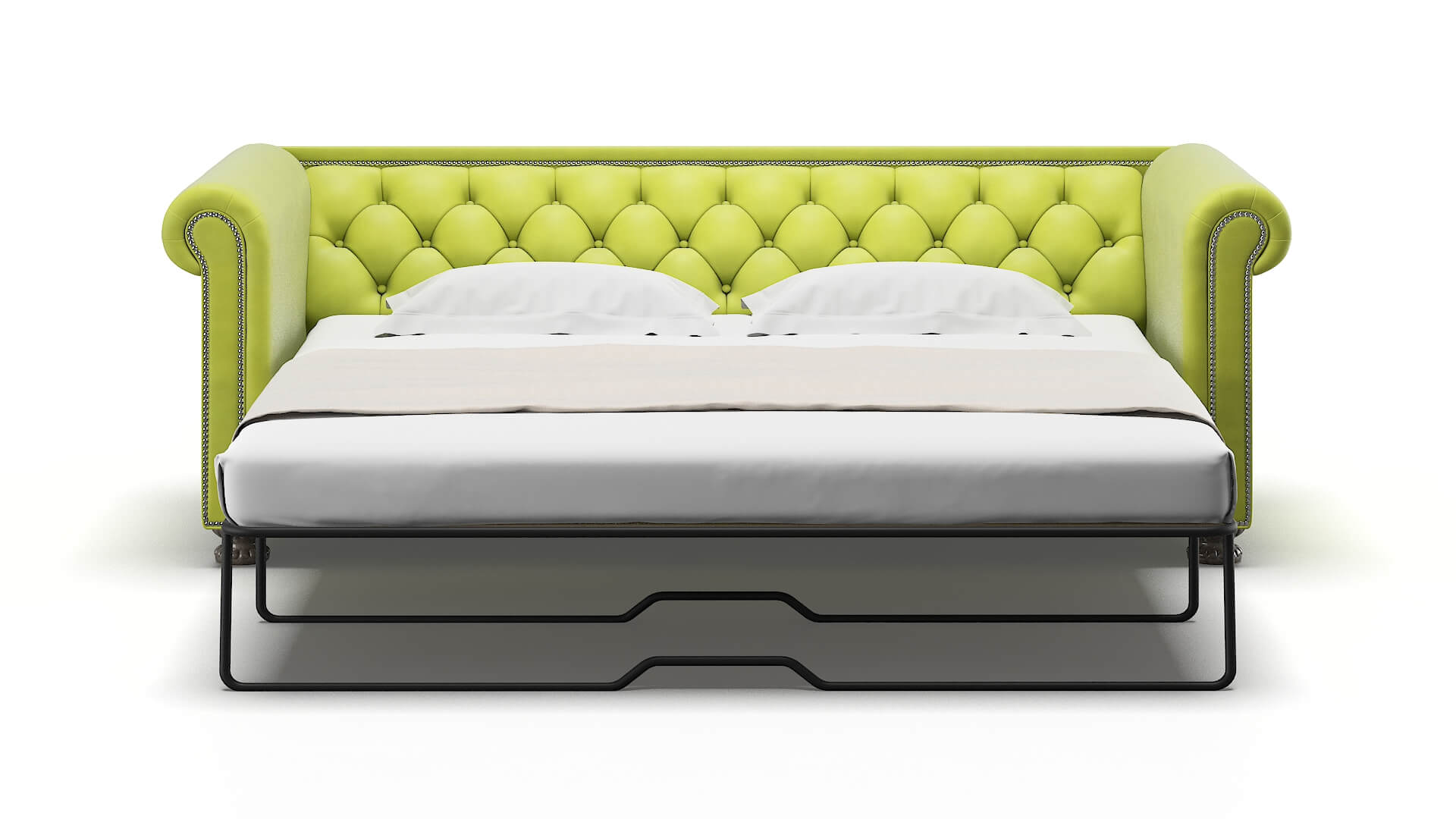 Athens Hathaway Apple Sofa Sleeper Espresso legs 1