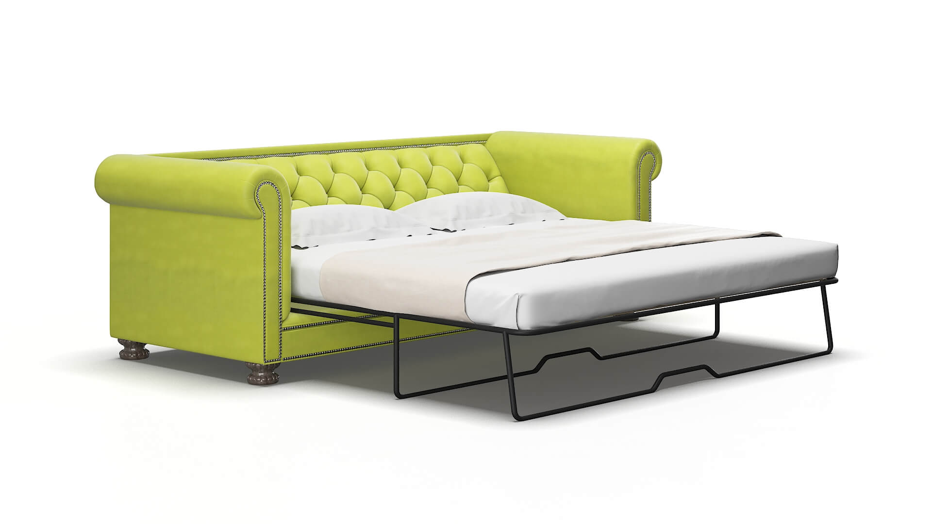 Athens Hathaway apple Sofa sleeper Espresso Legs  2