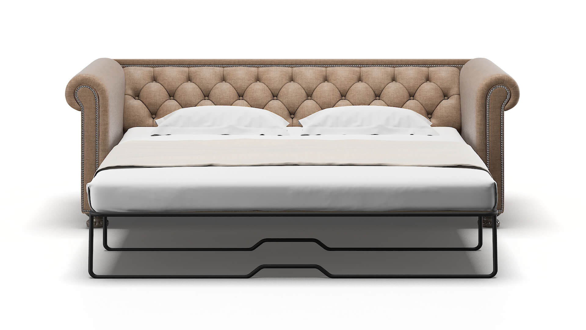 Athens Keylargo Mink Sofa Sleeper Espresso legs 1