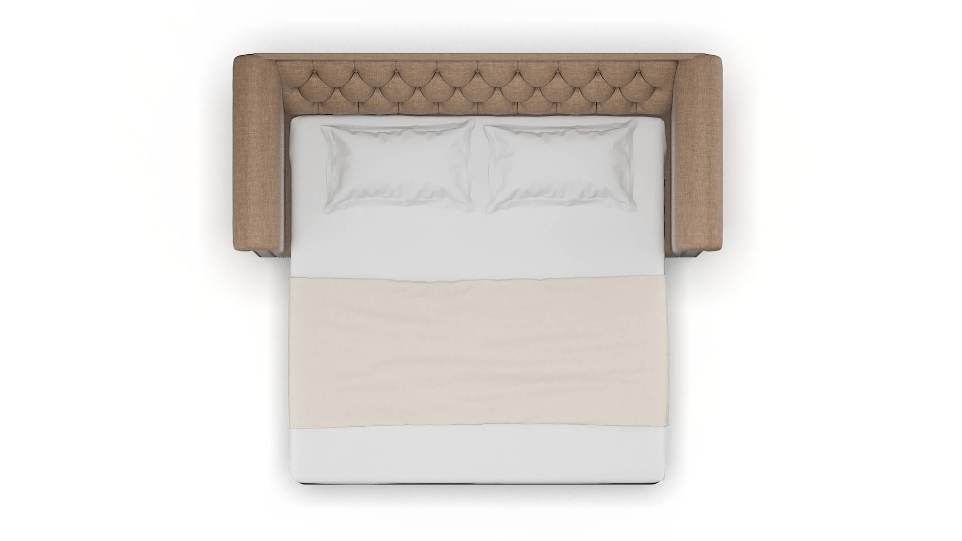 Athens Keylargo Mink Sofa Sleeper Espresso legs 3