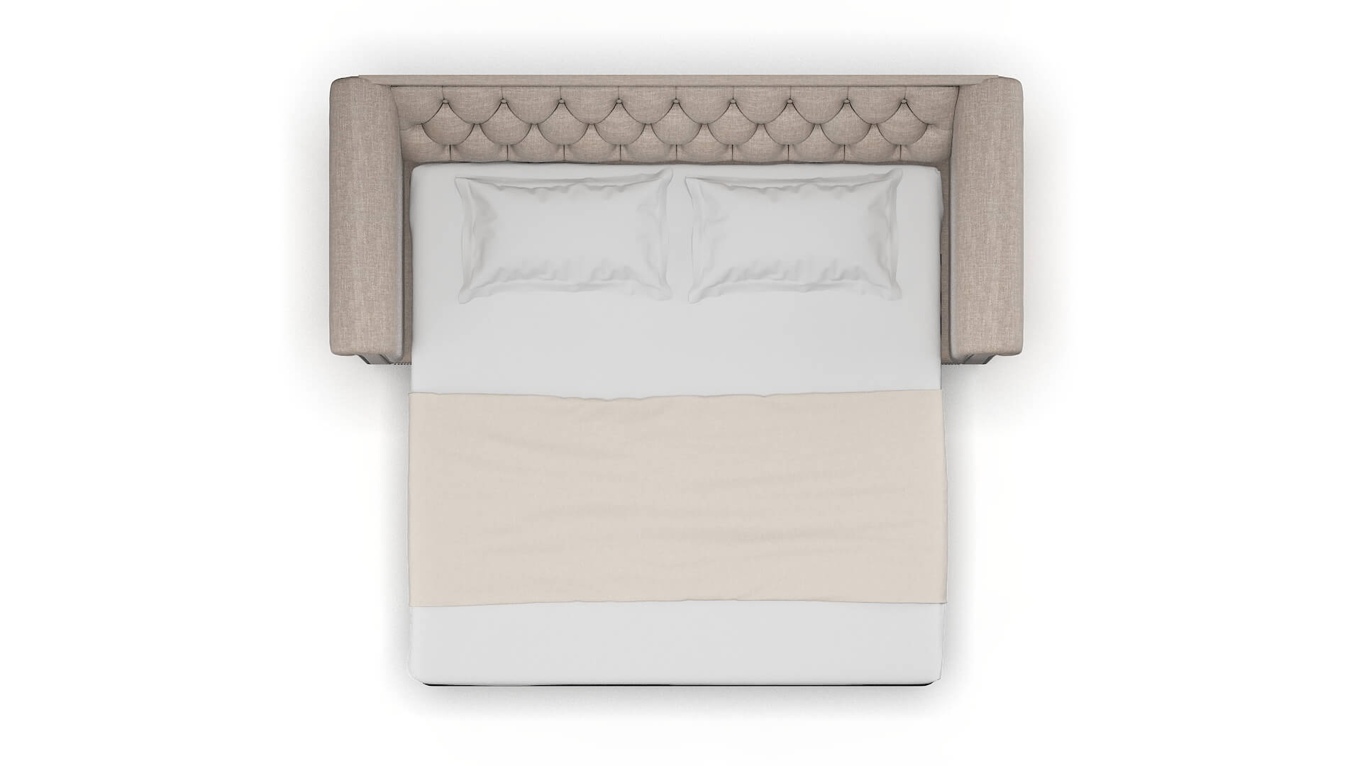 Athens Keylargo Pumice Sofa Sleeper Espresso legs 3