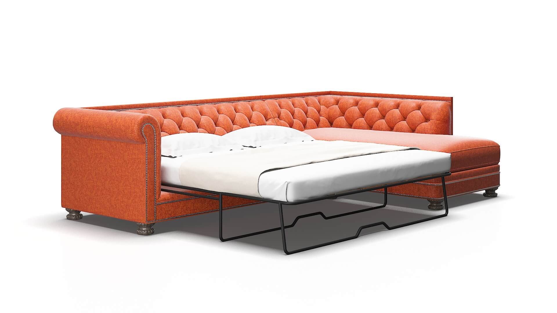 Athens Notion Tang Panel Sleeper Espresso Legs 2