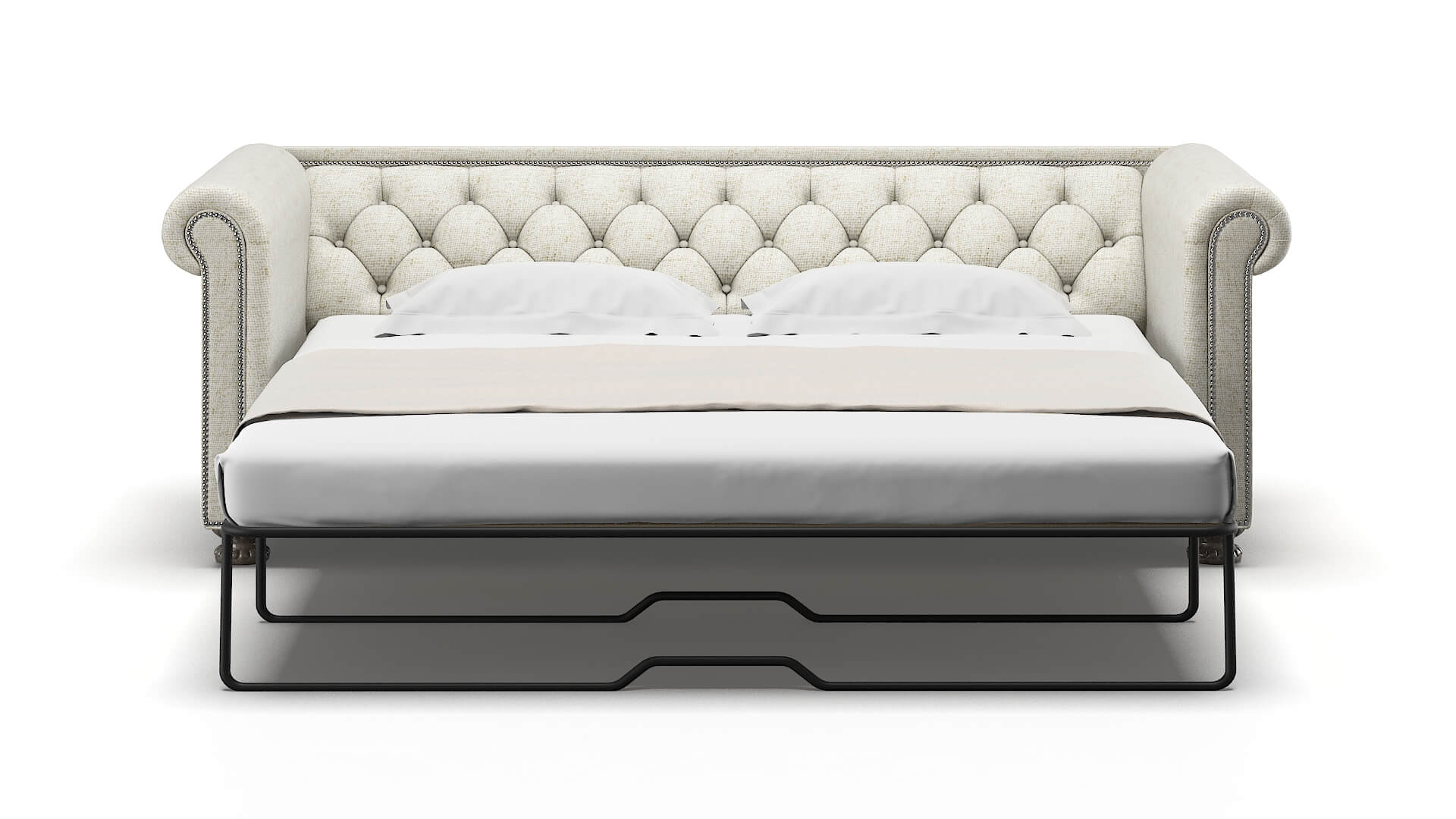 Athens Oceanside Birch Sofa Sleeper Espresso legs 1