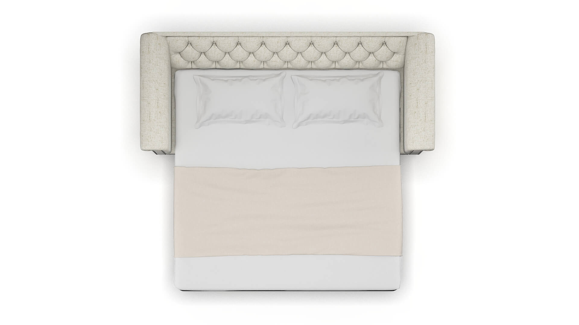 Athens Oceanside Birch Sofa Sleeper Espresso legs 3