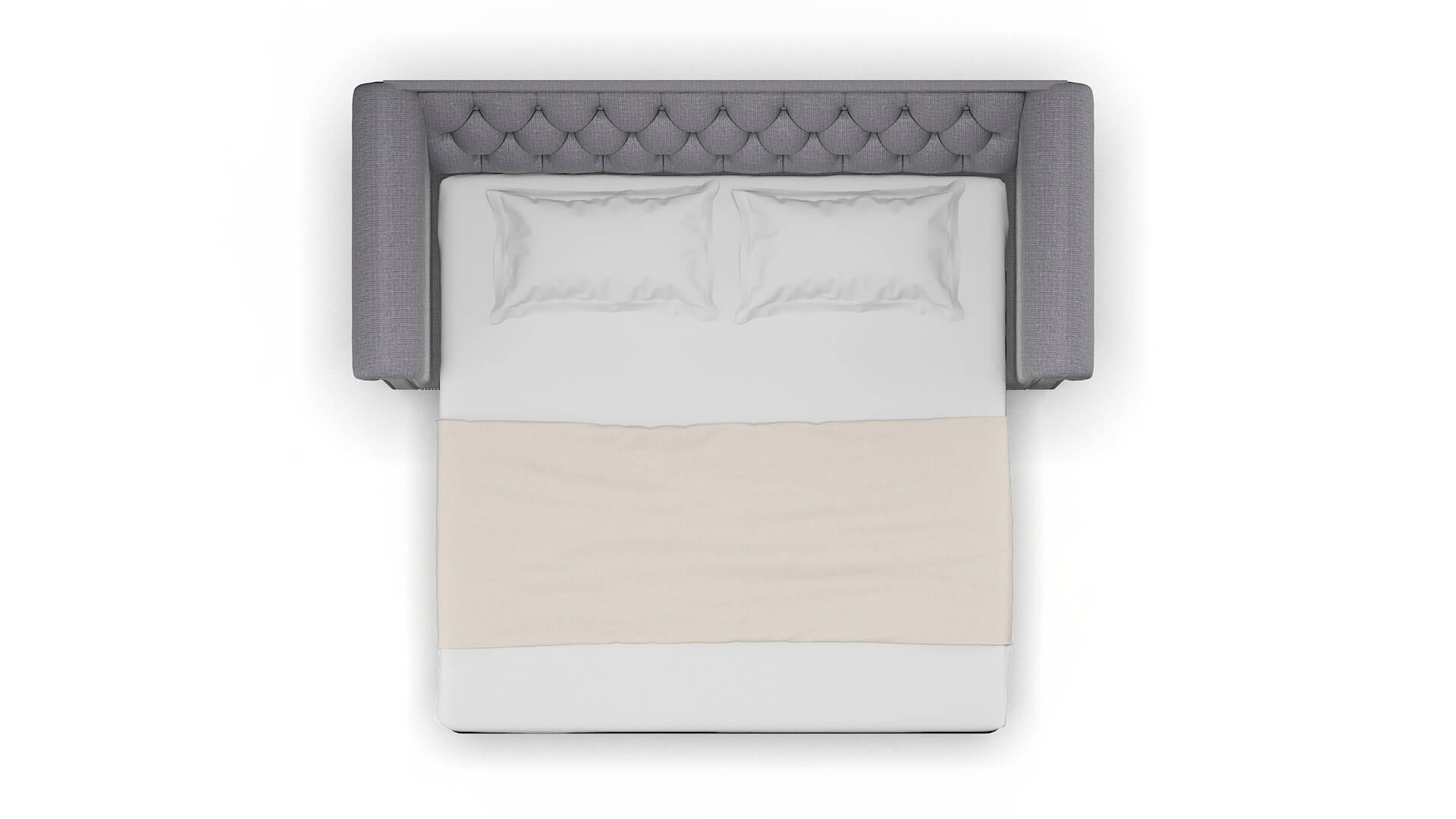 Athens Parker Ash Sofa Sleeper Espresso legs 3