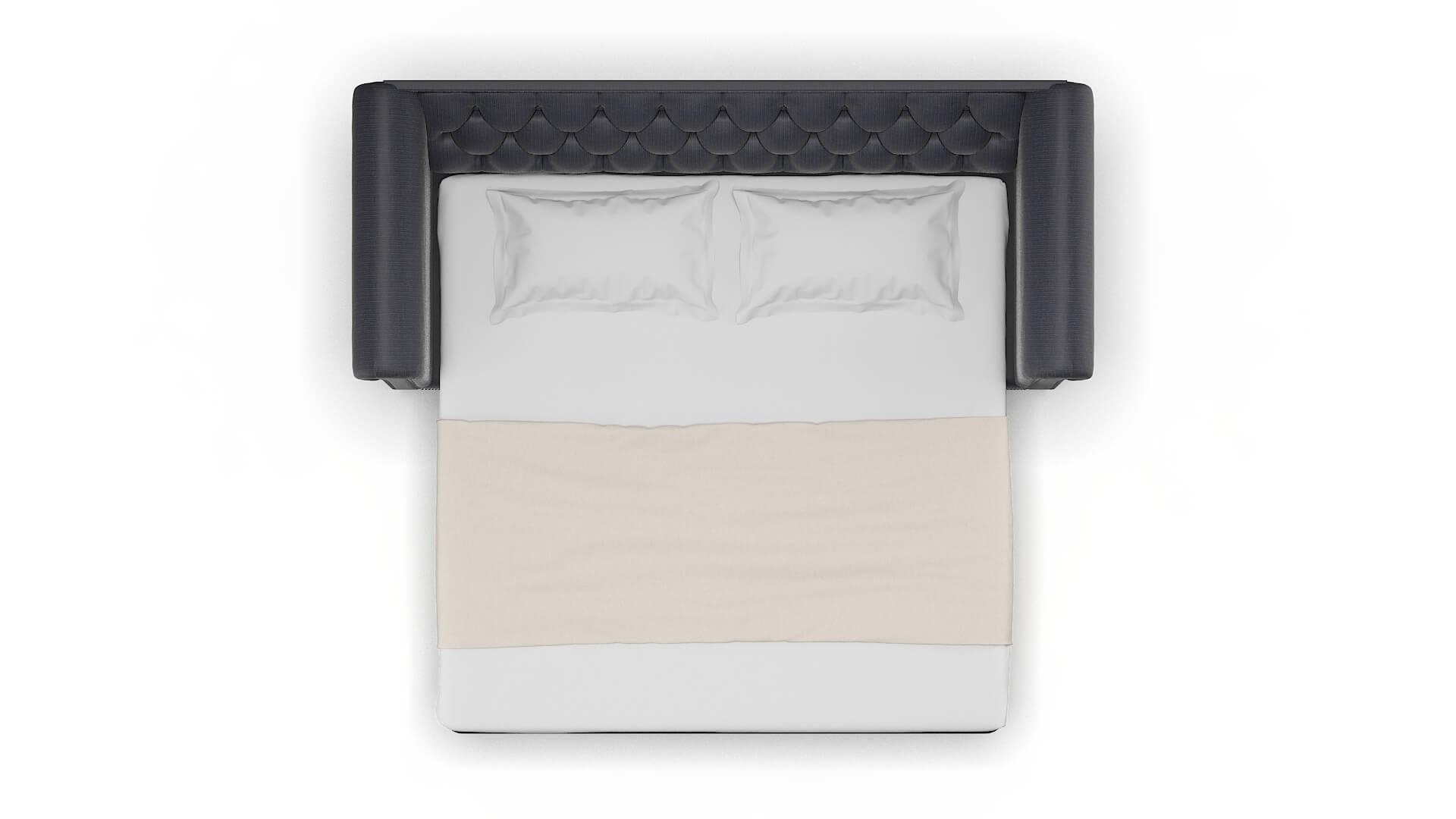 Athens Parker Midnight Sofa Sleeper Espresso legs 3