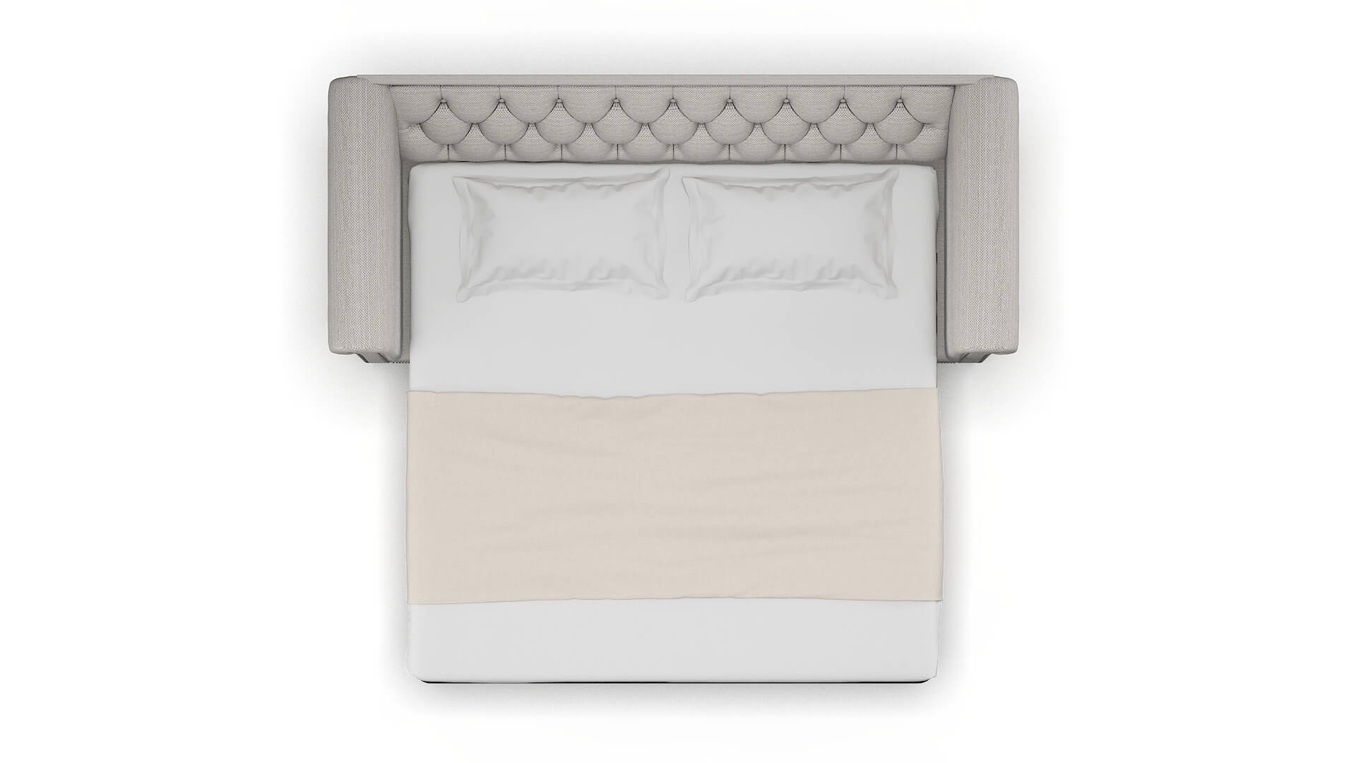 Athens Phoenix Silver Sofa Sleeper Espresso legs 3