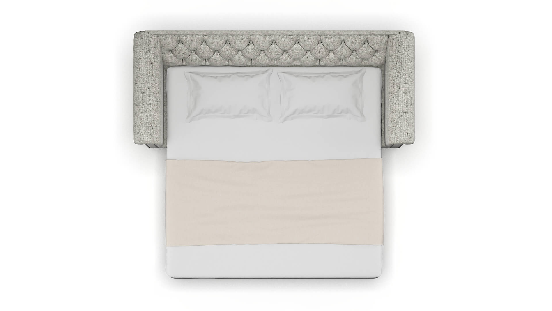 Athens Prime Gravel Sofa Sleeper Espresso legs 3