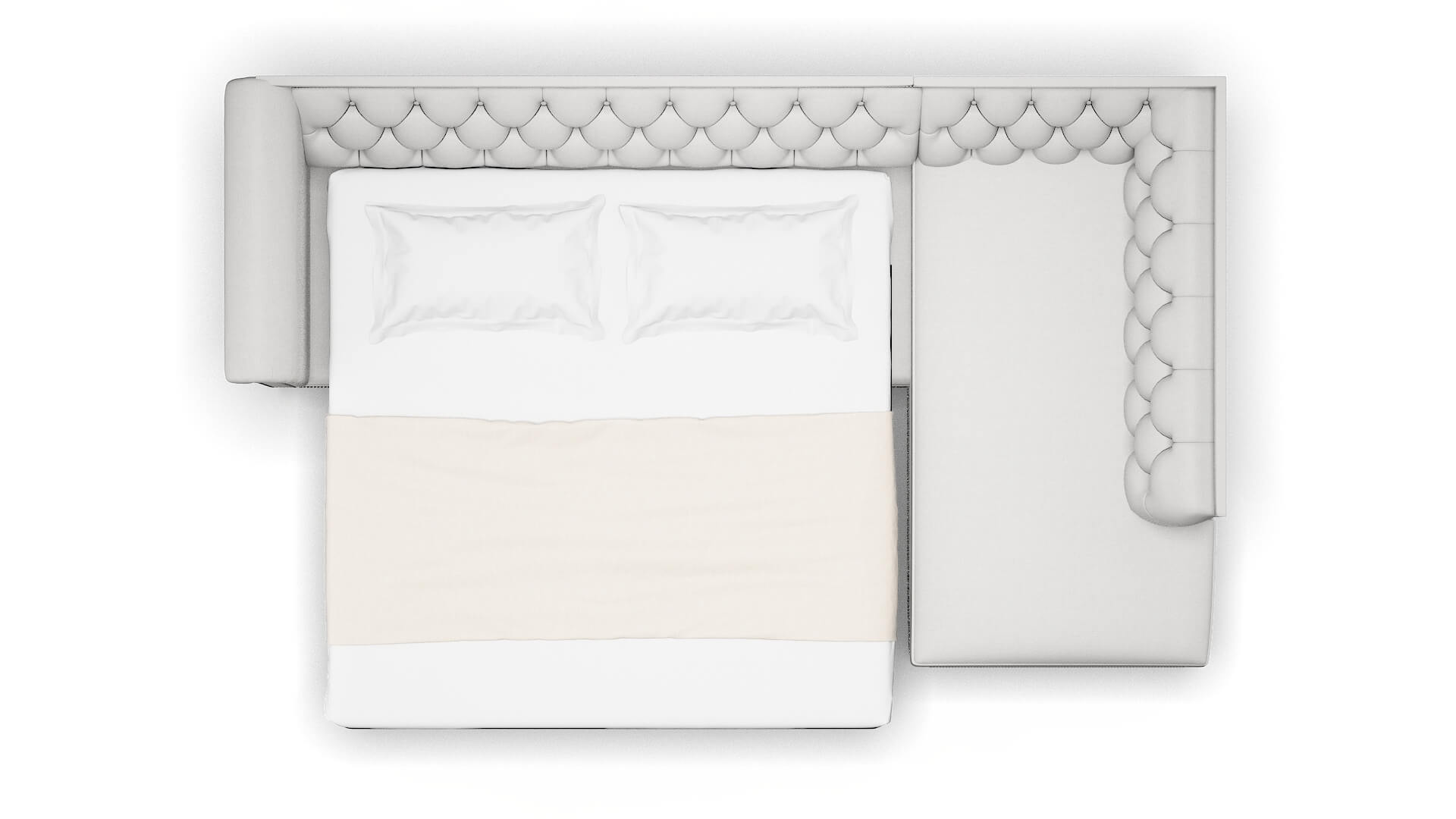 Athens Prisma Steam Panel Sleeper Espresso legs 3