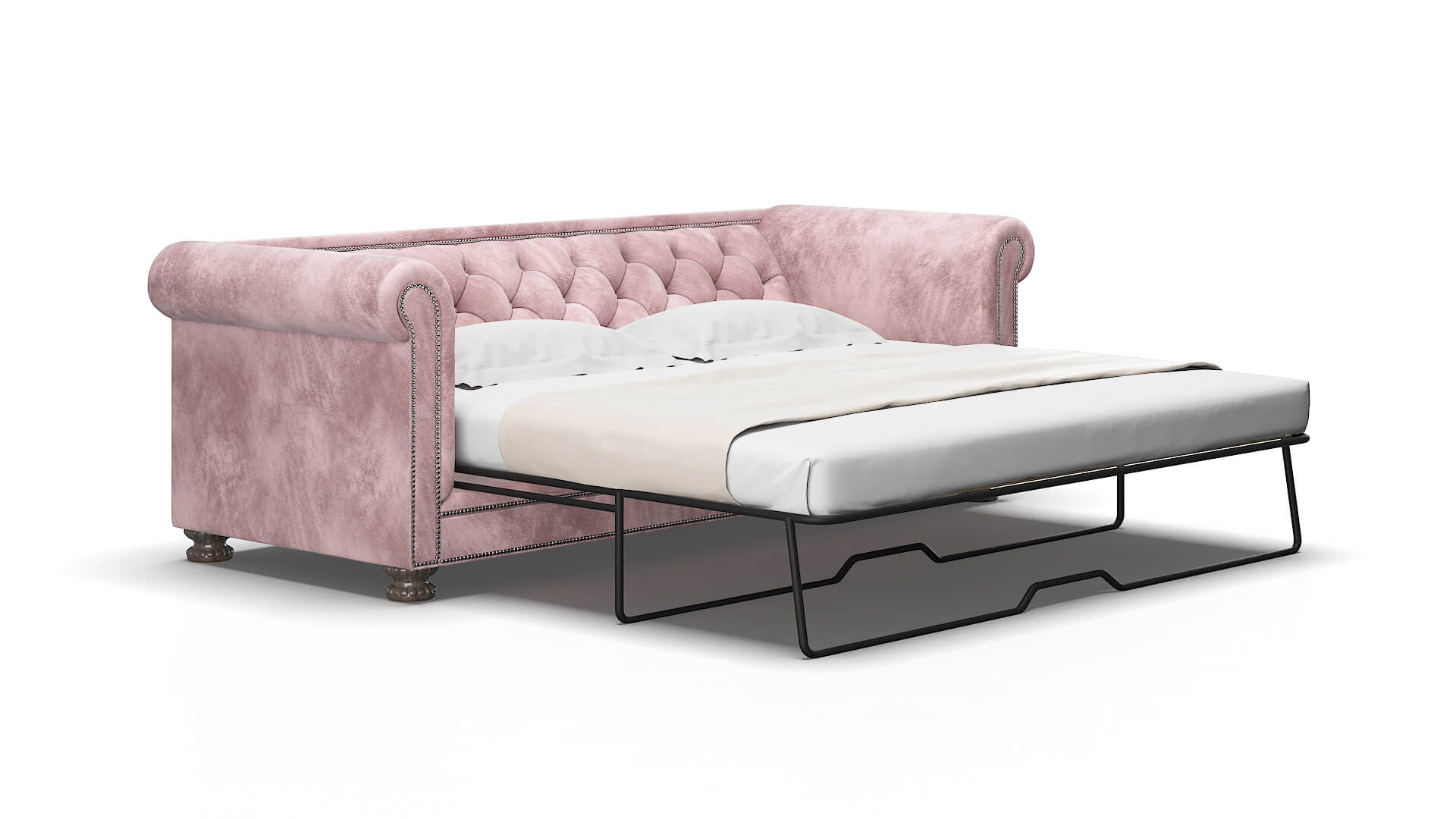 Athens Quartz 705 Sofa Sleeper Espresso legs 2