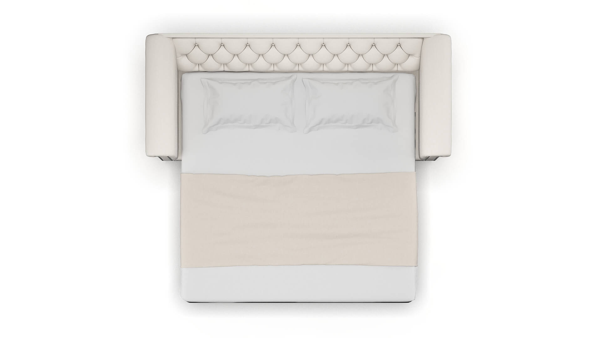 Athens Redondo Pearl Sofa Sleeper Espresso legs 3