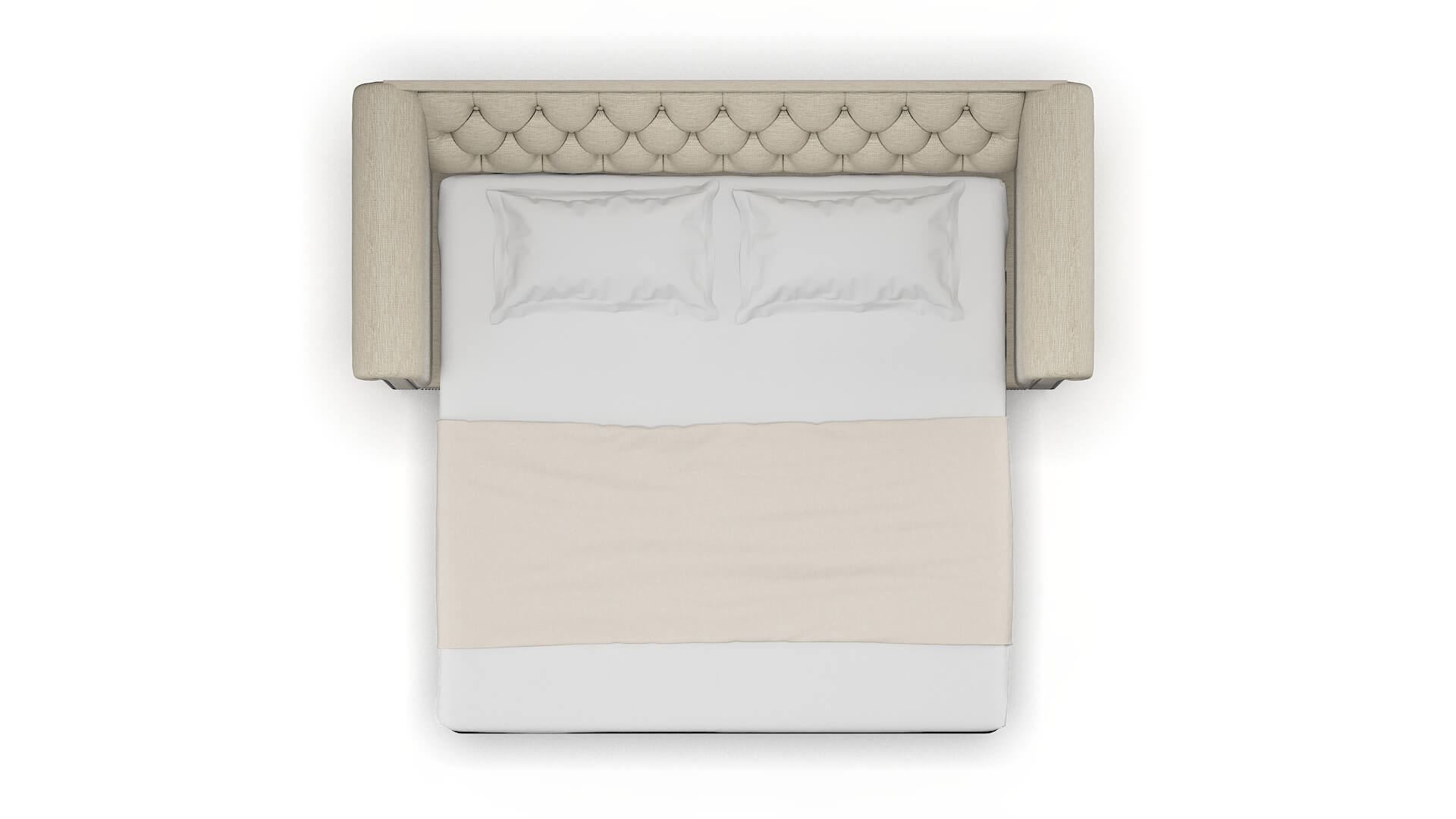 Athens Sosoftness 72 Sofa Sleeper Espresso legs 3