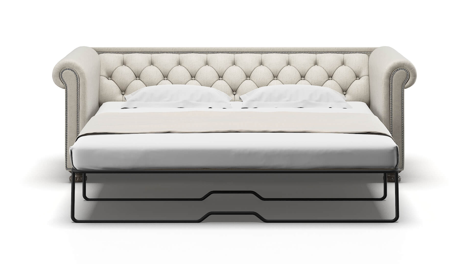 Athens Terrain Natural Sofa Sleeper Espresso legs 1