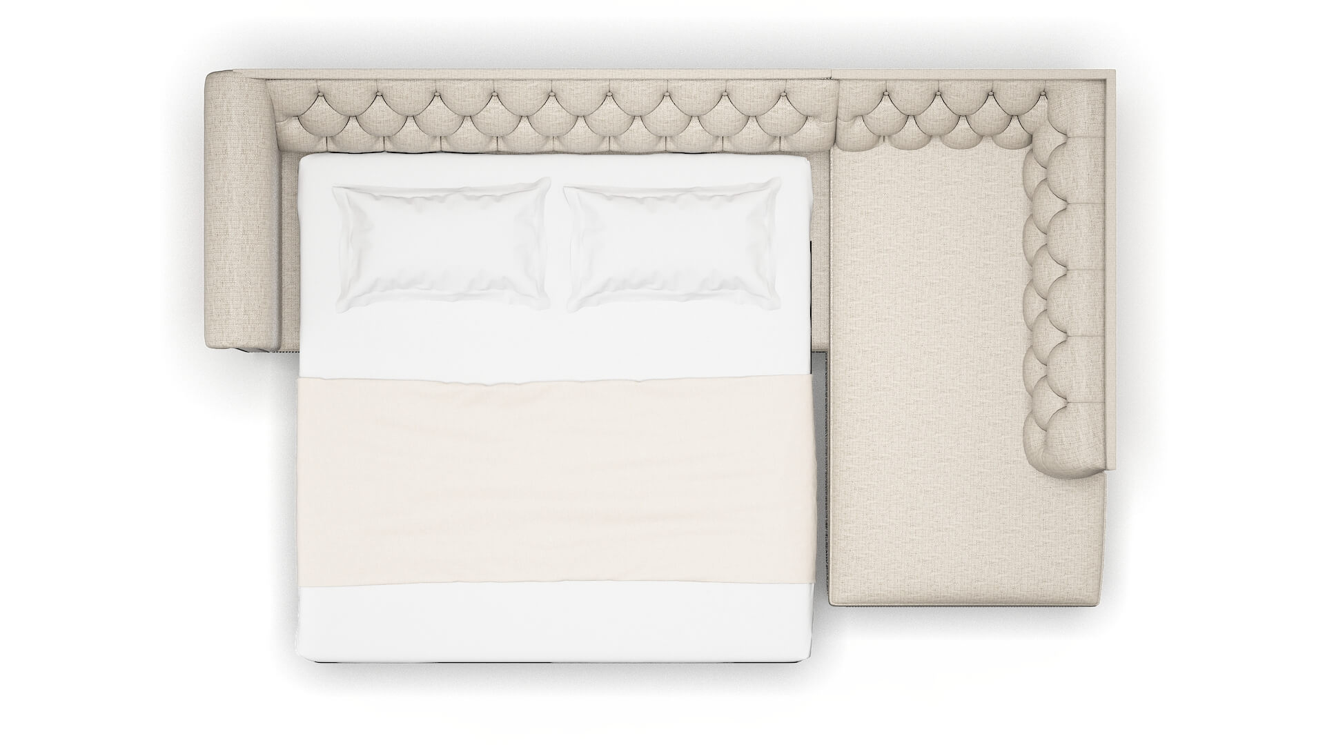 Athens Urban_d Steel Panel Sleeper Espresso legs 3