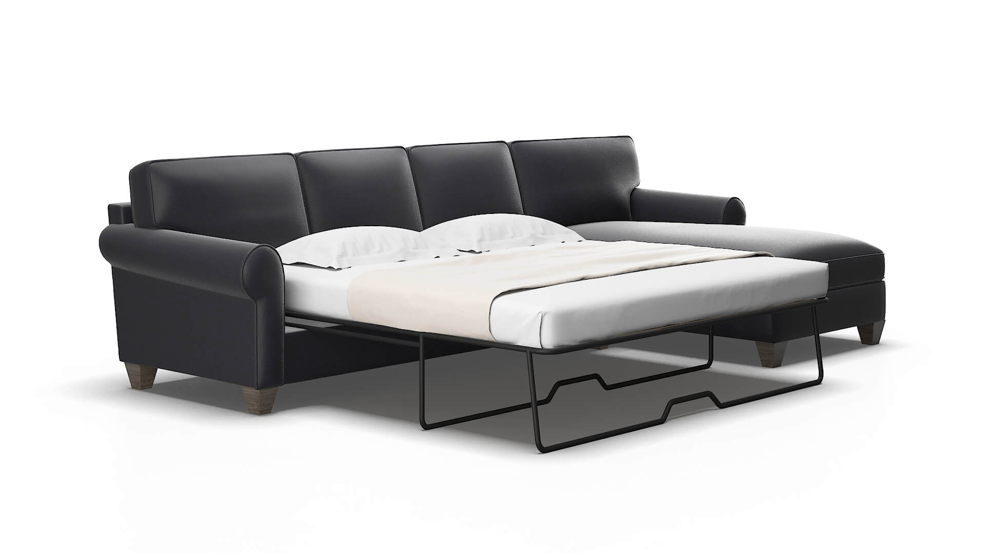 Augusta Atlas_plz navy Panel sleeper Espresso Legs  2