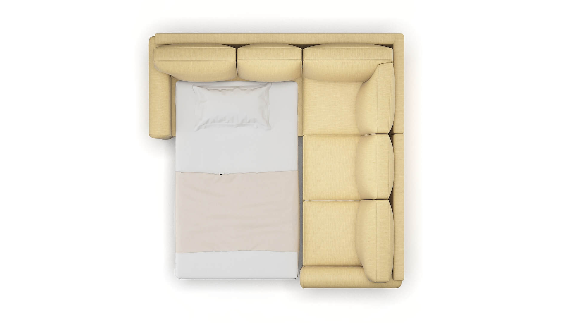 Augusta Avalon_hp Ginger Sectional Sleeper Espresso legs 3