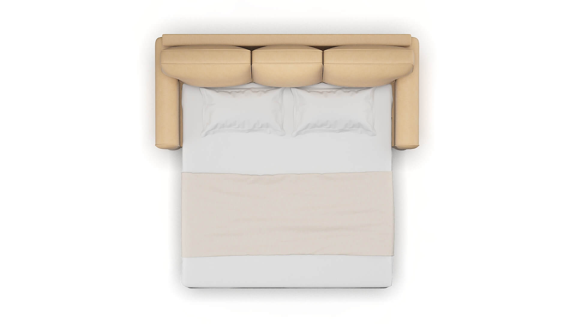 Augusta Bella Coffee Sofa Sleeper Espresso legs 3