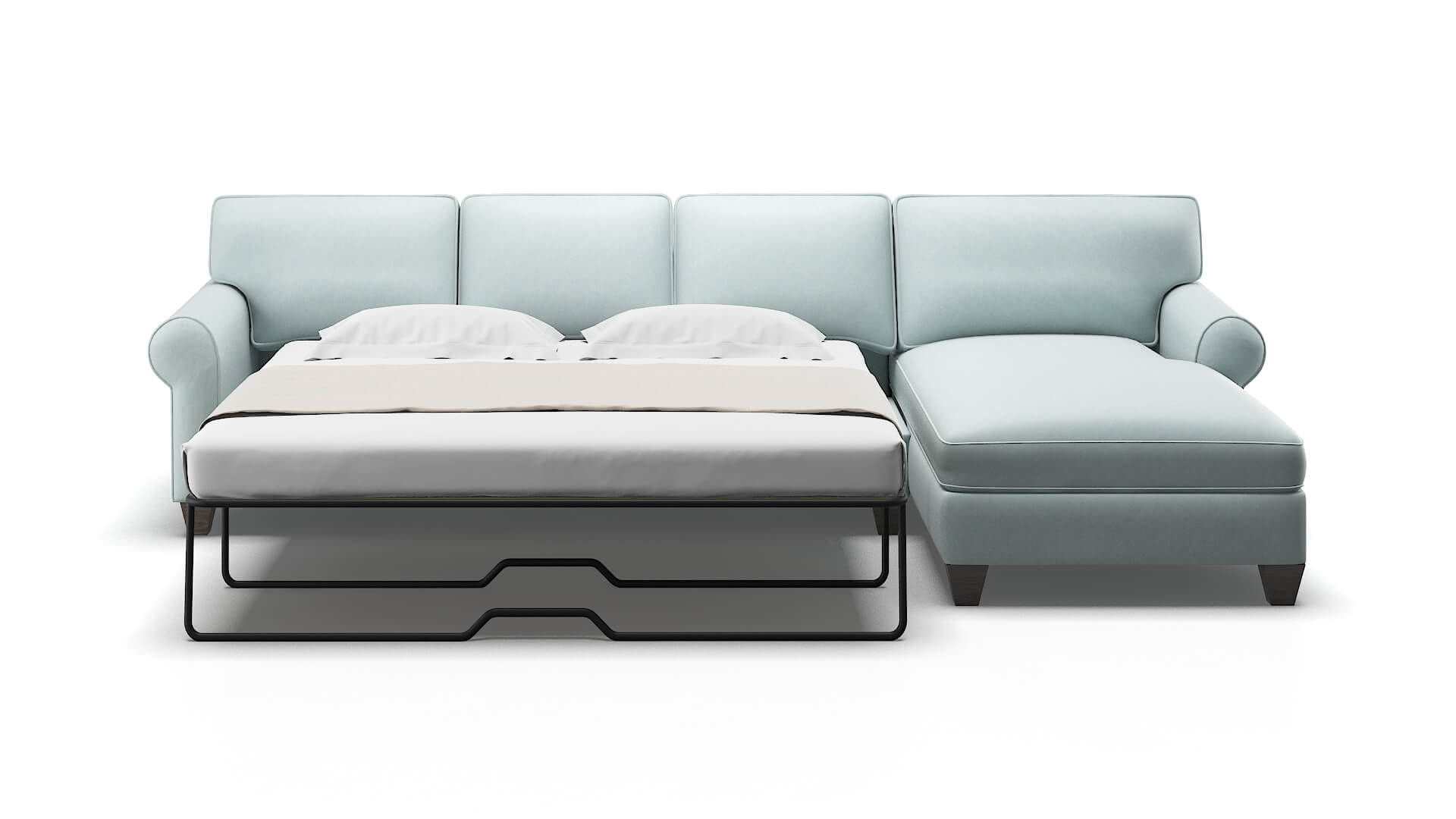 Augusta Bella Skylight Panel Sleeper Espresso legs 1