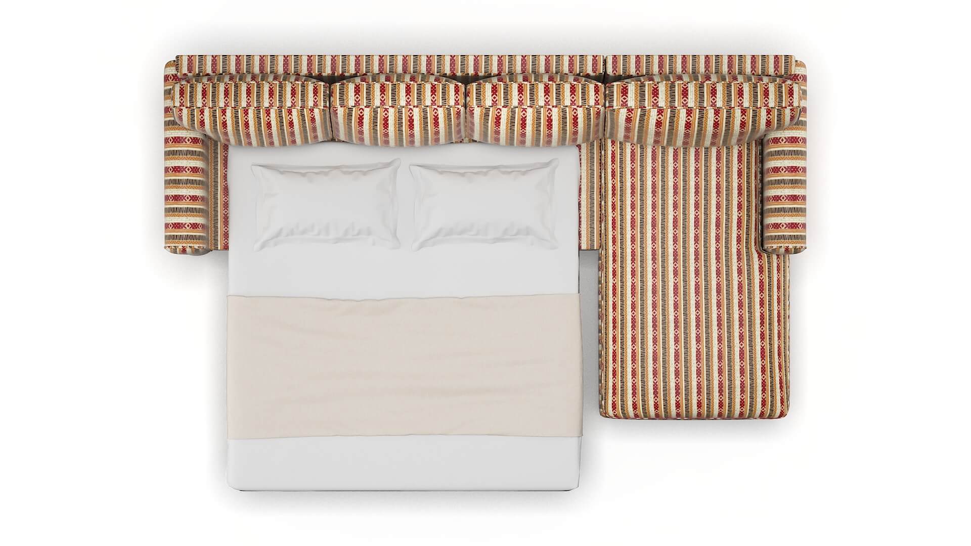 Augusta Bodhi Tango Panel Sleeper Espresso legs 3