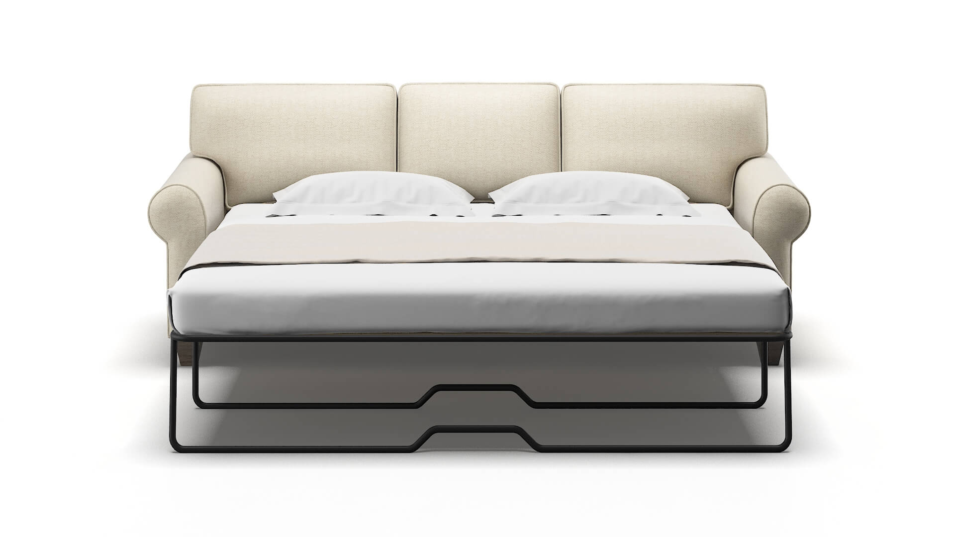 Augusta Catalina Wheat Sofa Sleeper Espresso legs 1