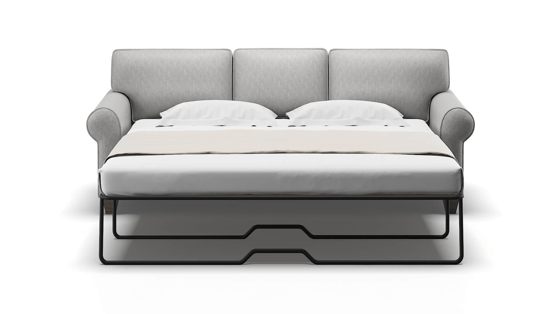 Augusta Cosmo Steel Sofa Sleeper Espresso legs 1