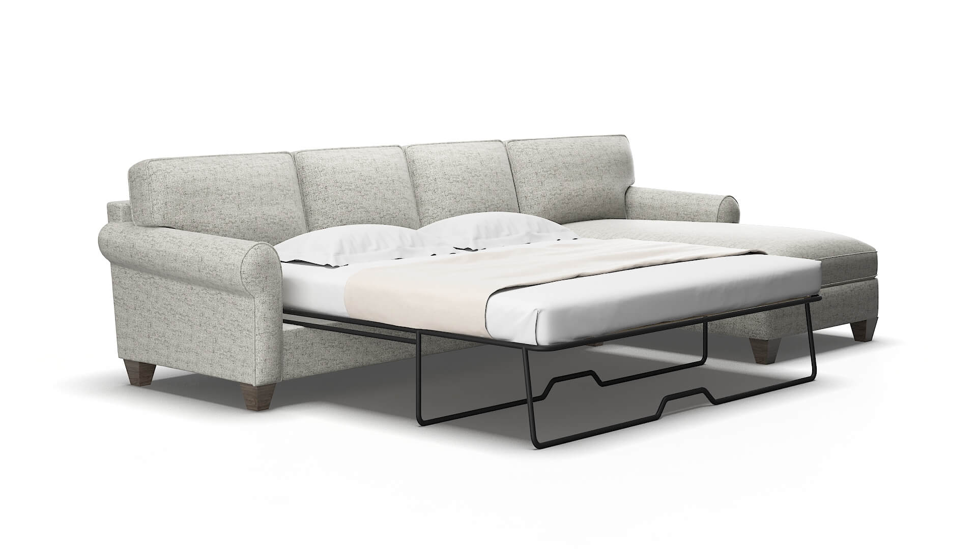 Augusta Derby Ash Panel Sleeper Espresso legs 2