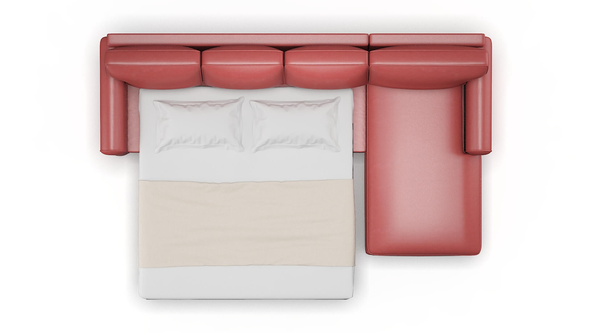 Augusta Dillion Cordovan Panel Sleeper Espresso legs 3