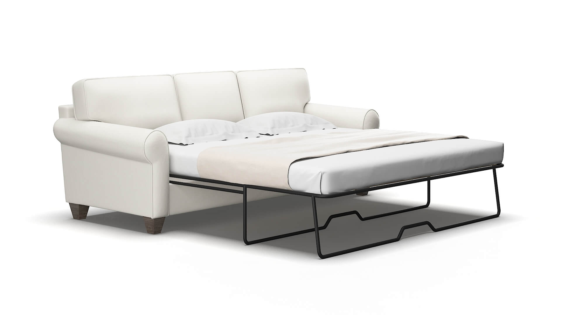 Augusta Keylargo oatmeal Sofa sleeper Espresso Legs  2