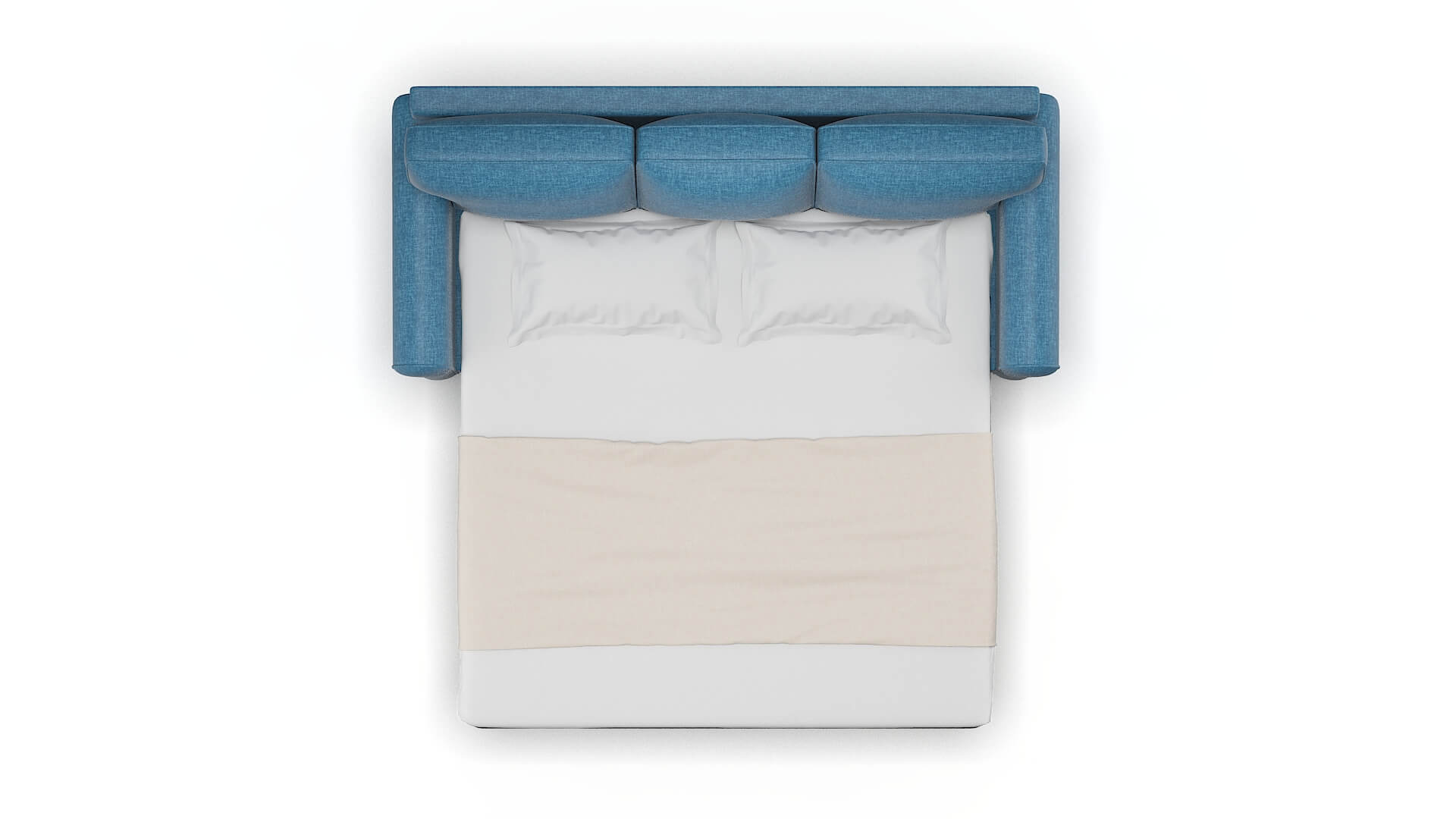 Augusta Keylargo Ocean Sofa Sleeper Espresso legs 3