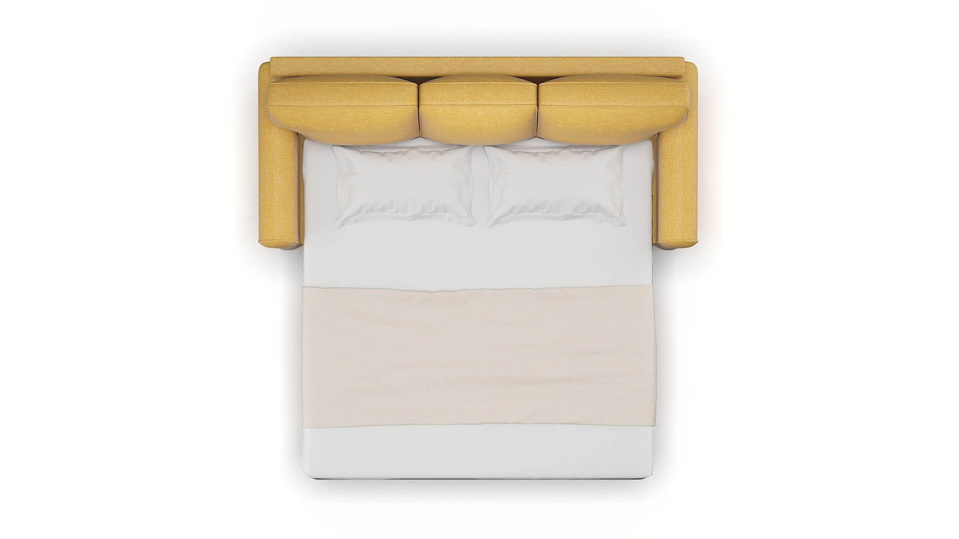 Augusta Leslie Saffron Sofa Sleeper Espresso legs 3