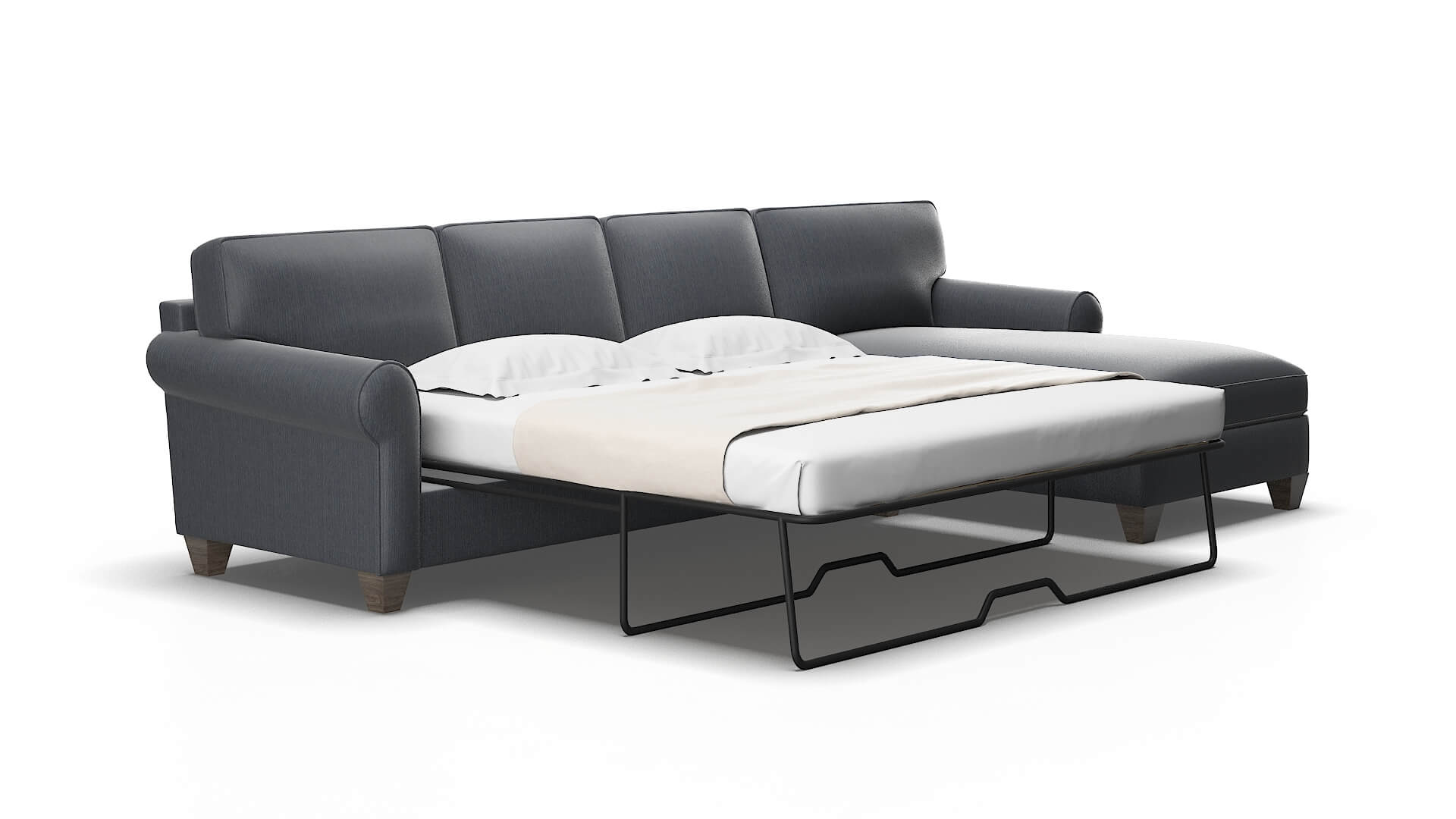 Augusta Malibu sea Panel sleeper Espresso Legs  2