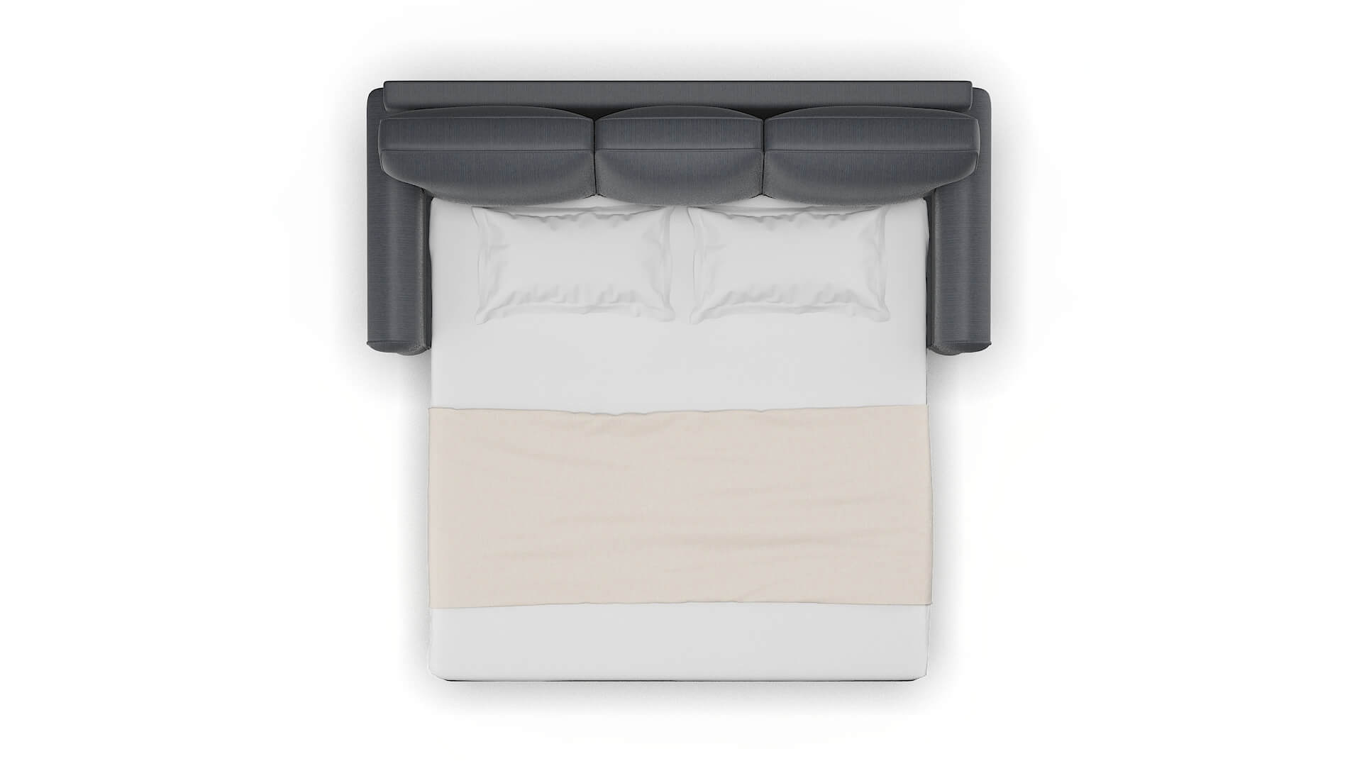 Augusta Malibu Sea Sofa Sleeper Espresso legs 3