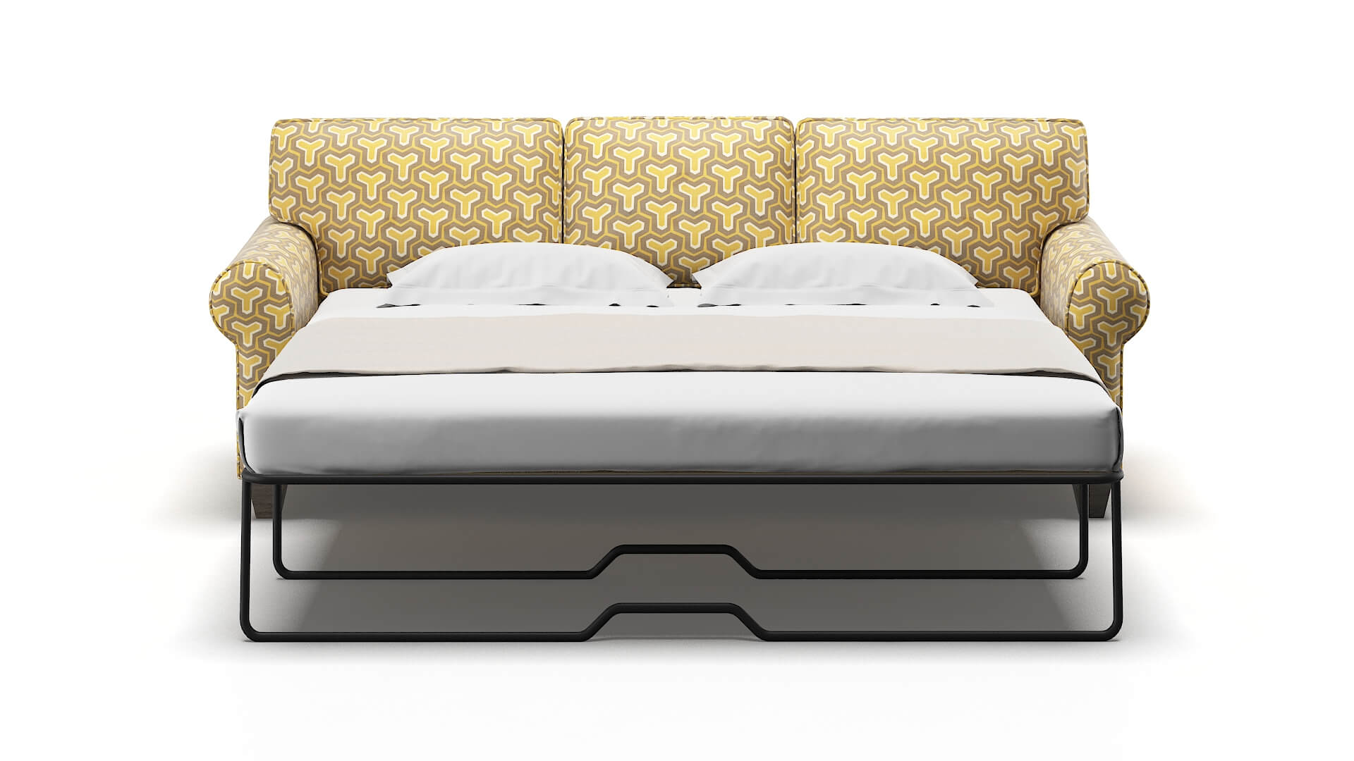 Augusta Merci Dijon Sofa Sleeper Espresso legs 1