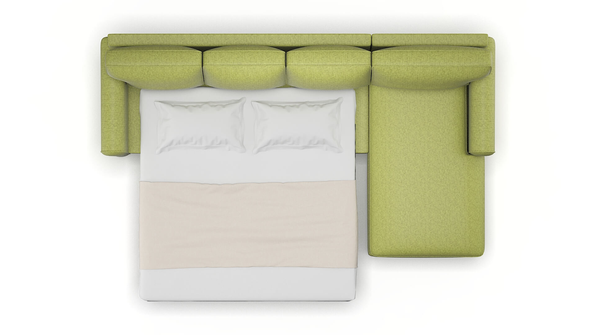 Augusta Notion Appletini Panel Sleeper Espresso legs 3