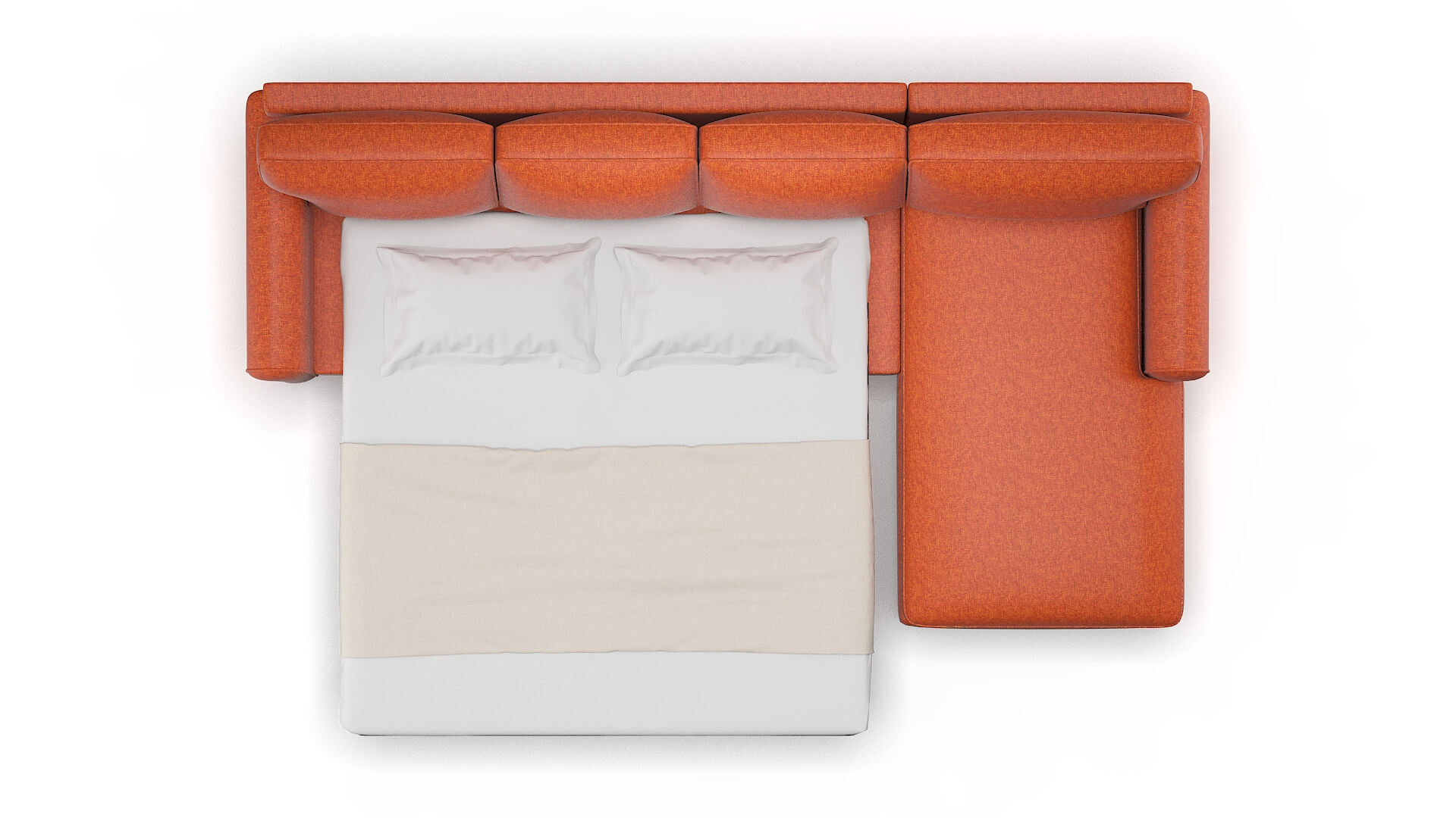 Augusta Notion Tang Panel Sleeper Espresso legs 3