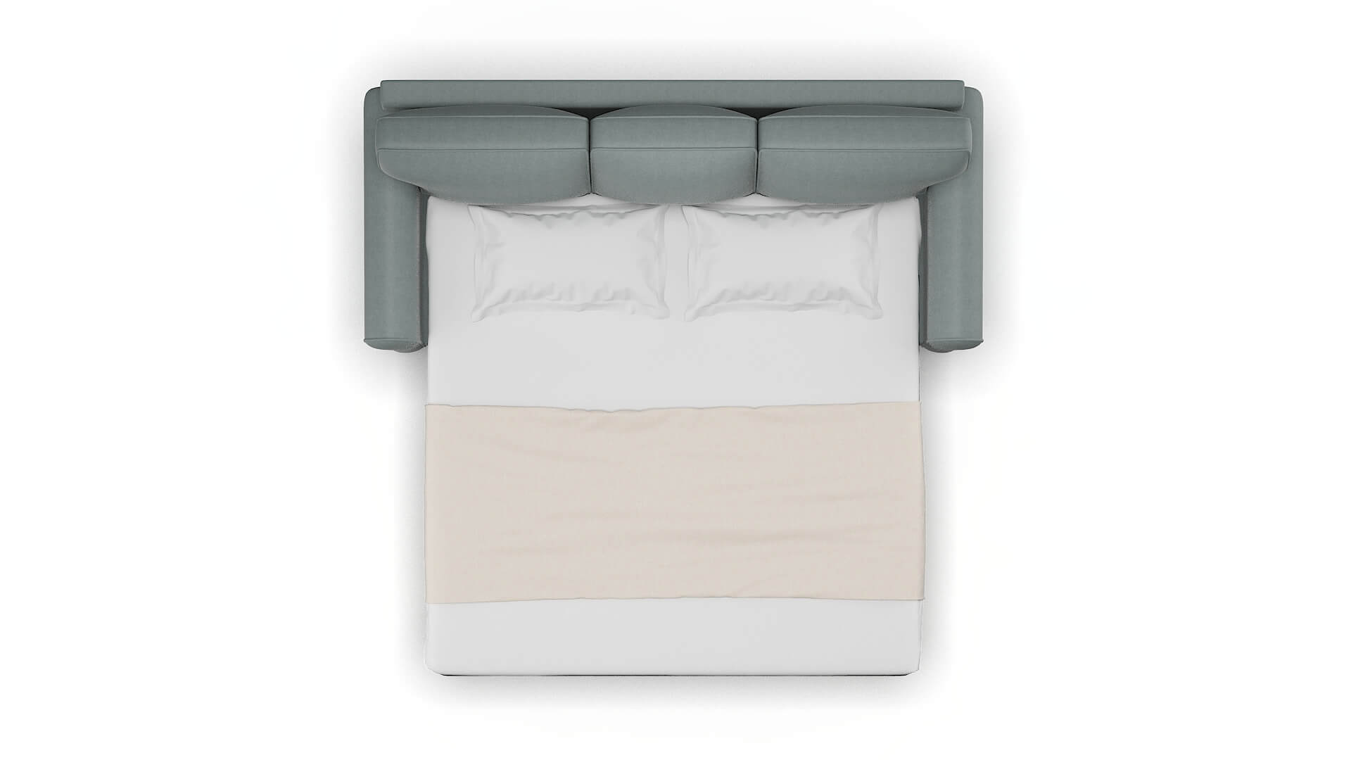 Augusta Oakley Baltic Sofa Sleeper Espresso legs 3