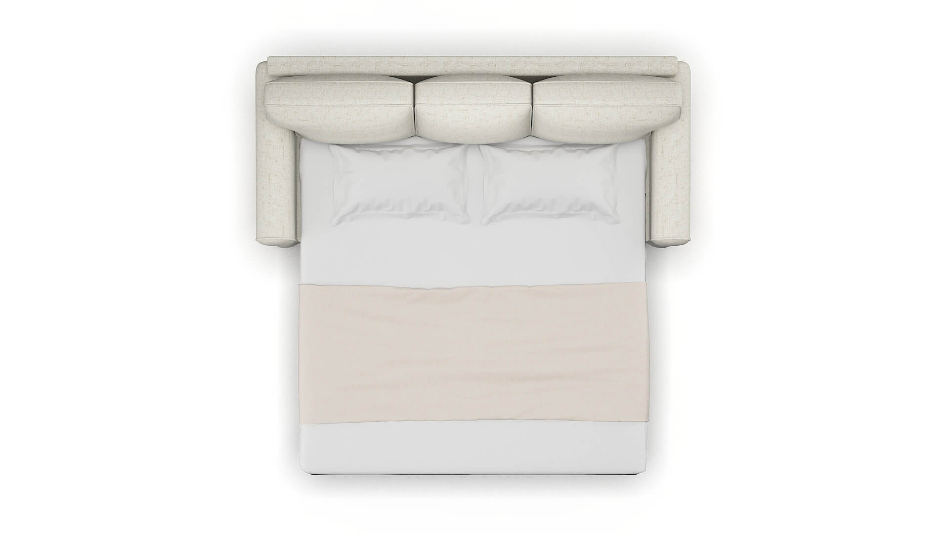 Augusta Oceanside Birch Sofa Sleeper Espresso legs 3