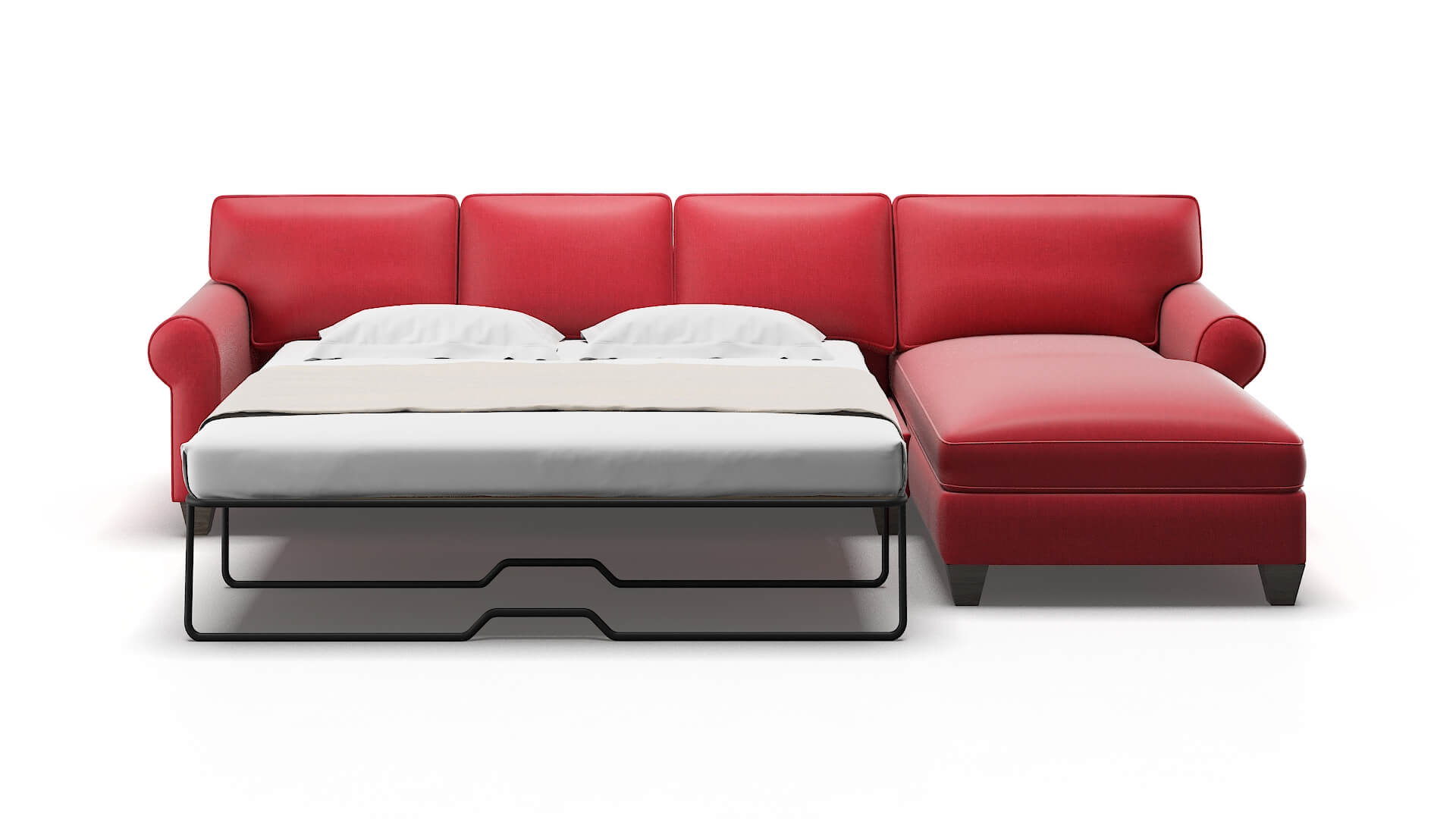 Augusta Pauline Ruby Panel Sleeper Espresso legs 1