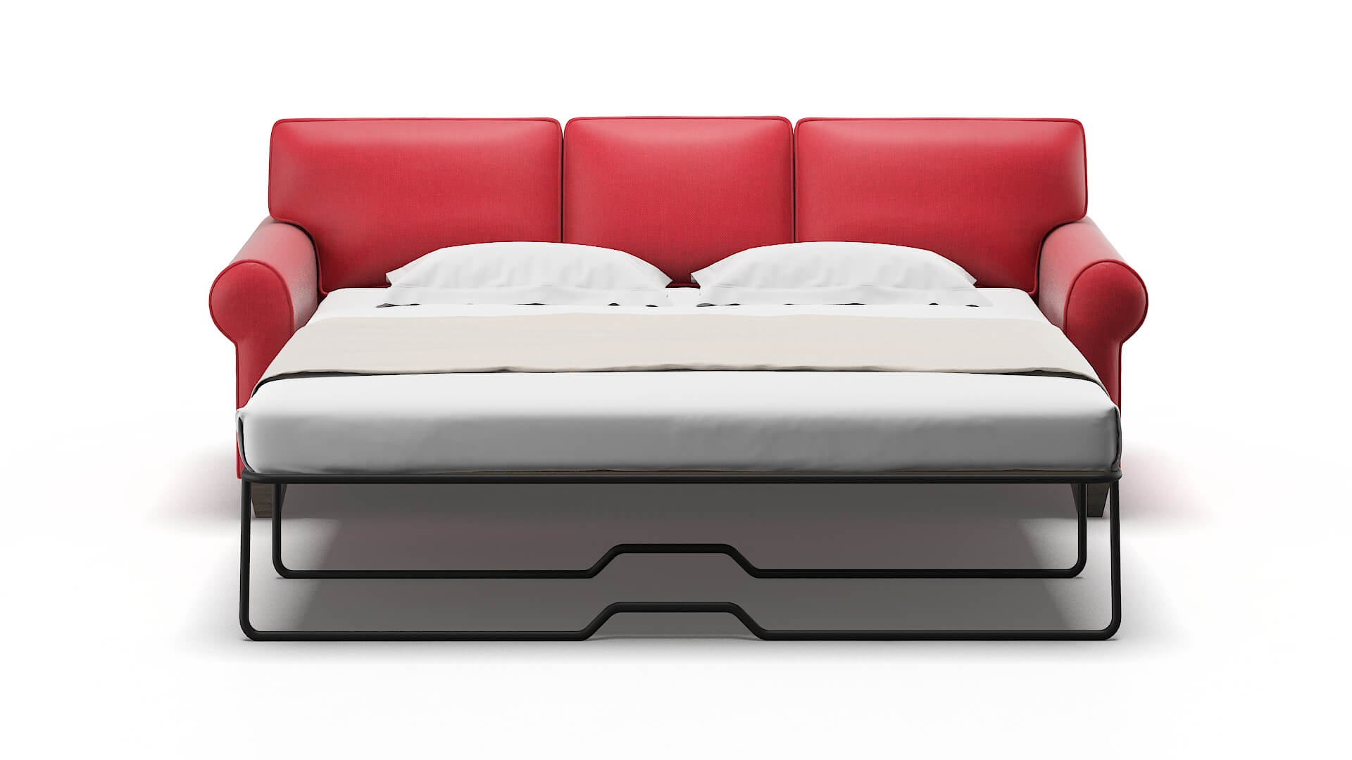 Augusta Pauline Ruby Sofa Sleeper Espresso legs 1