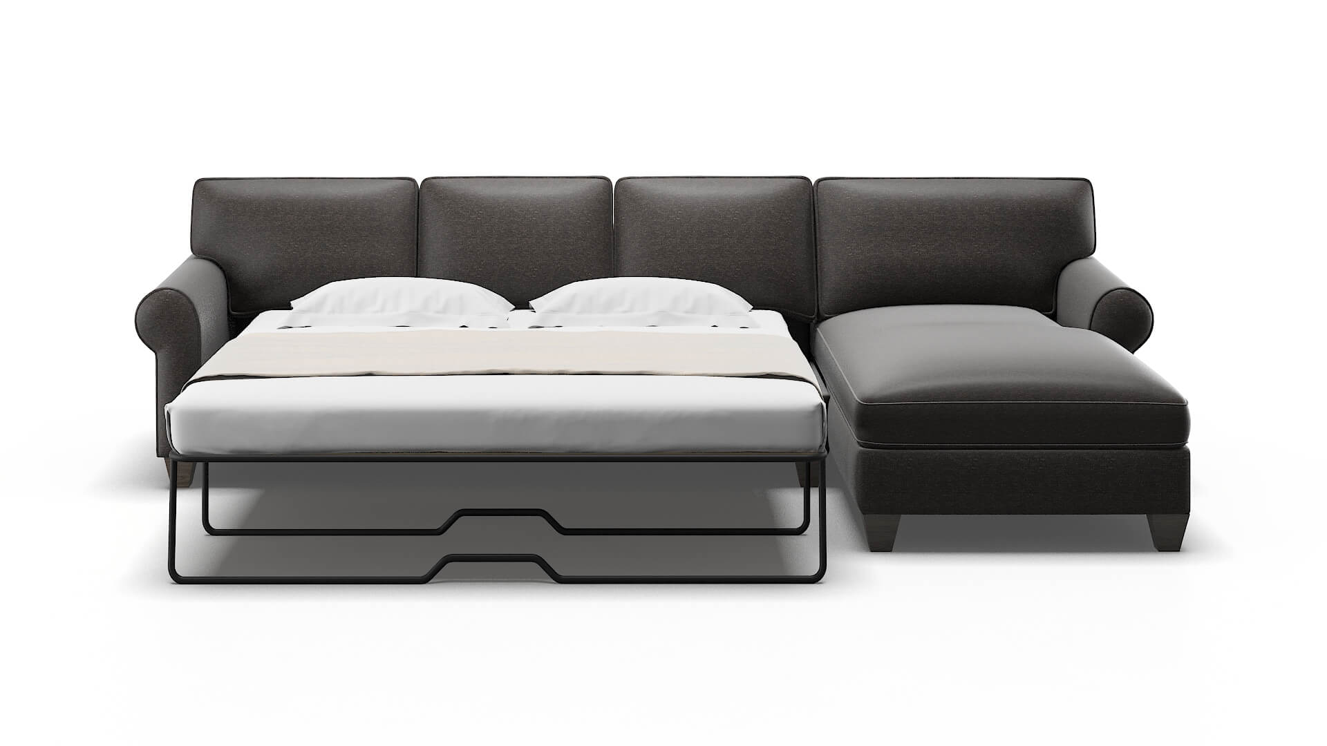 Augusta Phoenix Chocolate Panel Sleeper Espresso legs 1