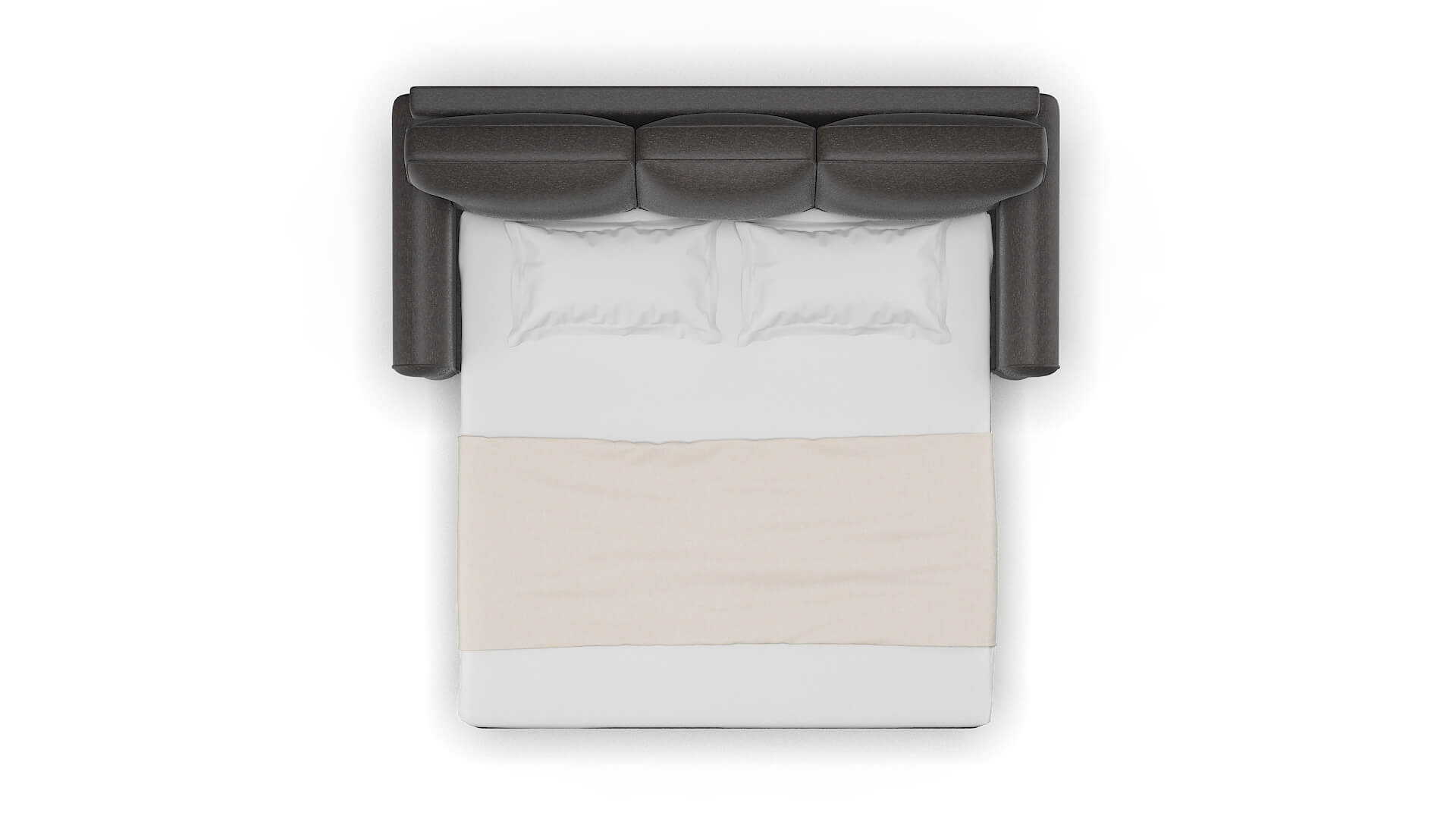 Augusta Phoenix Chocolate Sofa Sleeper Espresso legs 3