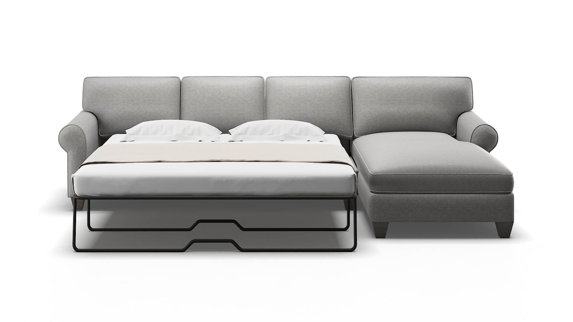 Augusta Phoenix Smoke Panel Sleeper Espresso legs 1